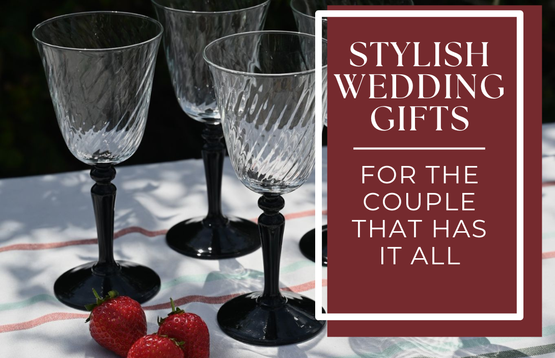 10 Stylish Wedding Gifts Couples Actually Want