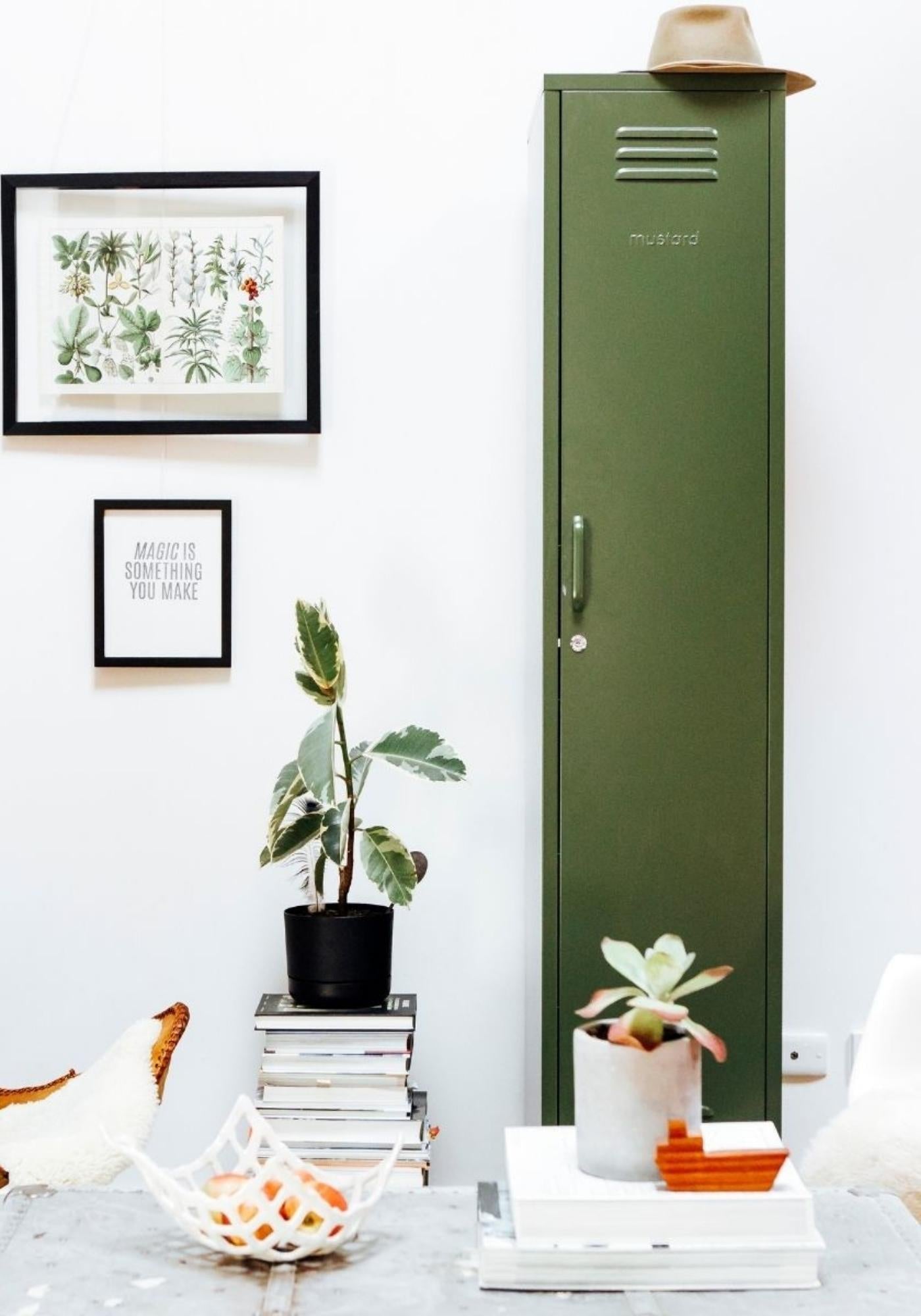 The Olive Green Skinny Locker - by Mustard Made