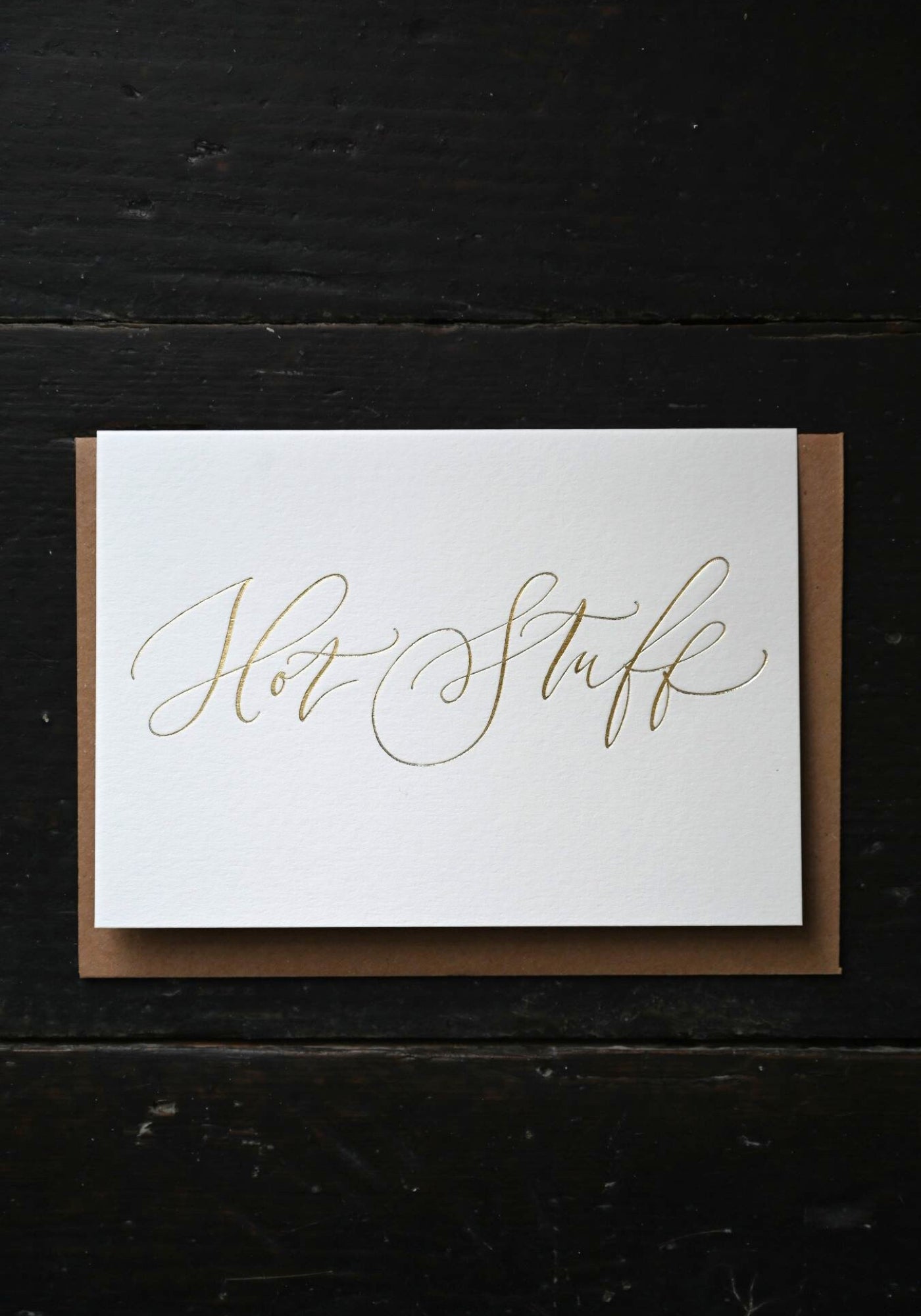 Hot Stuff Greetings Card