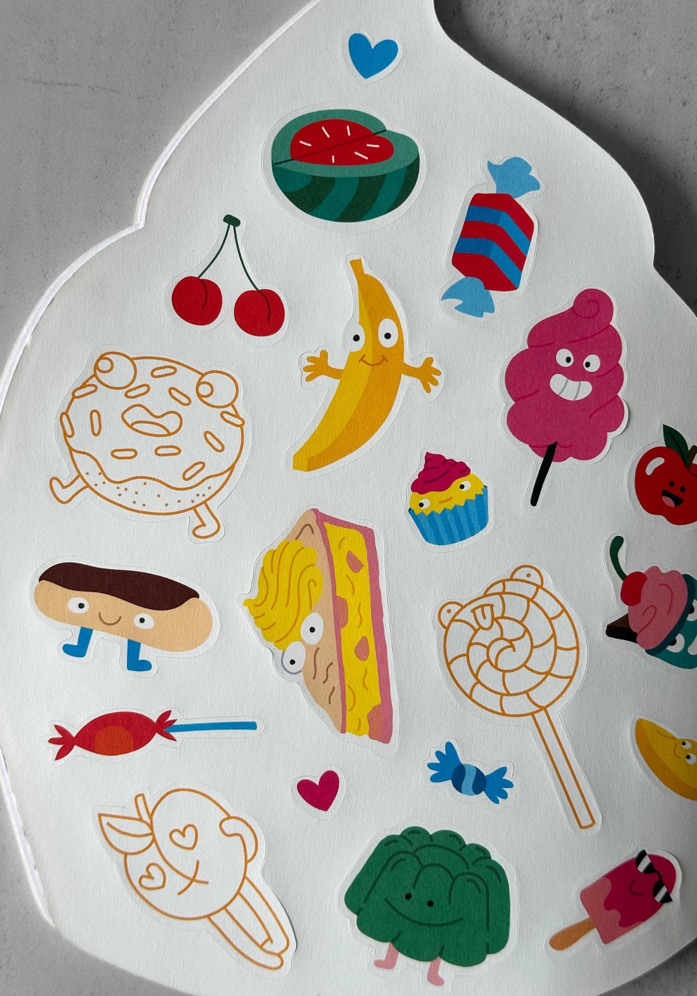 Cupcake Sticker Notebook
