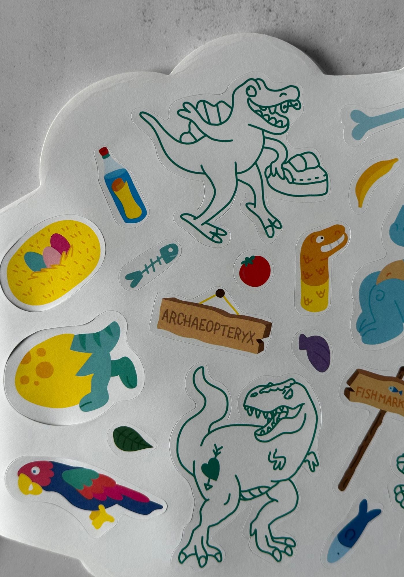 Crocodile Sticker Notebook