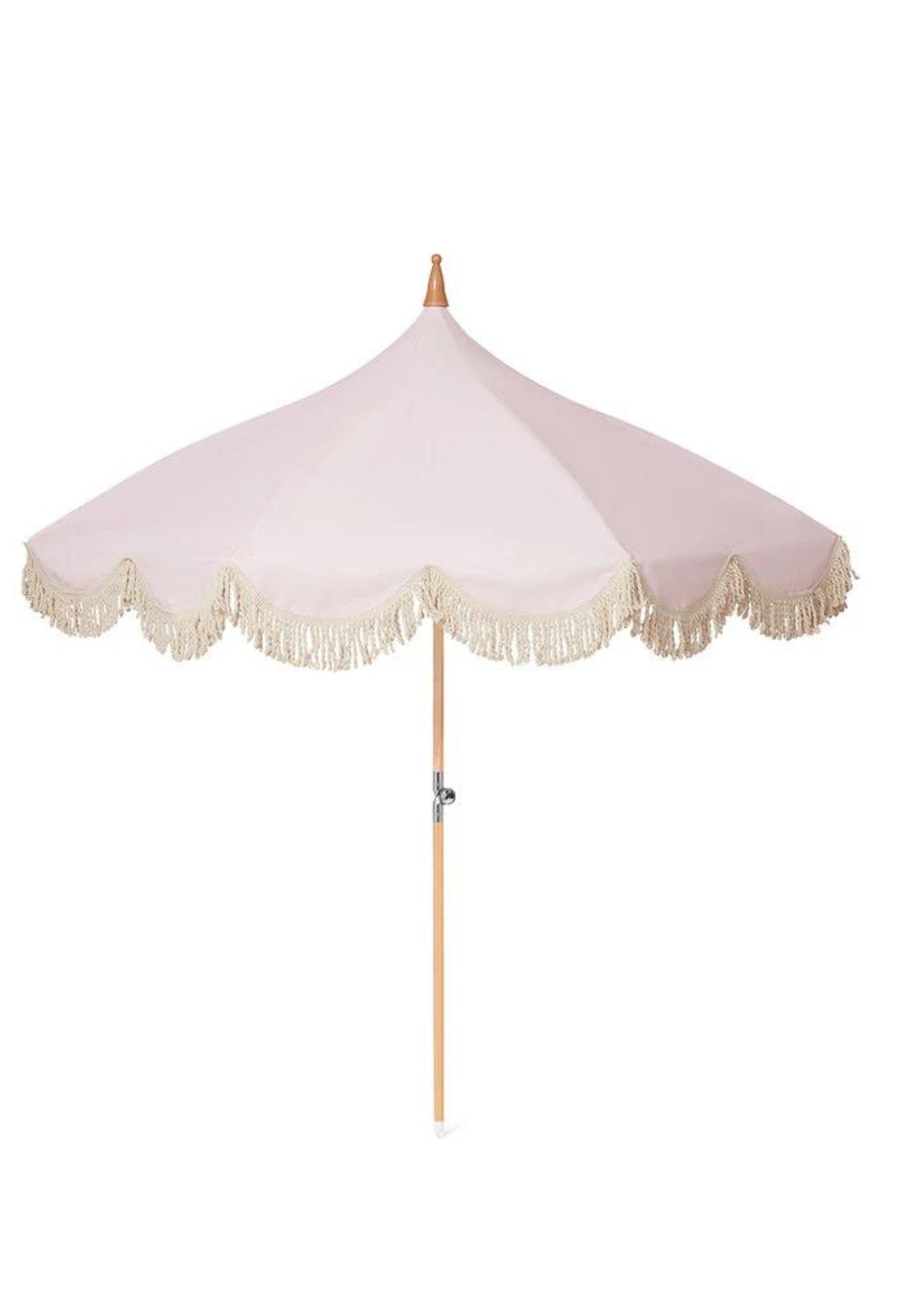 Debbie Pink Meringue Beach Parasol