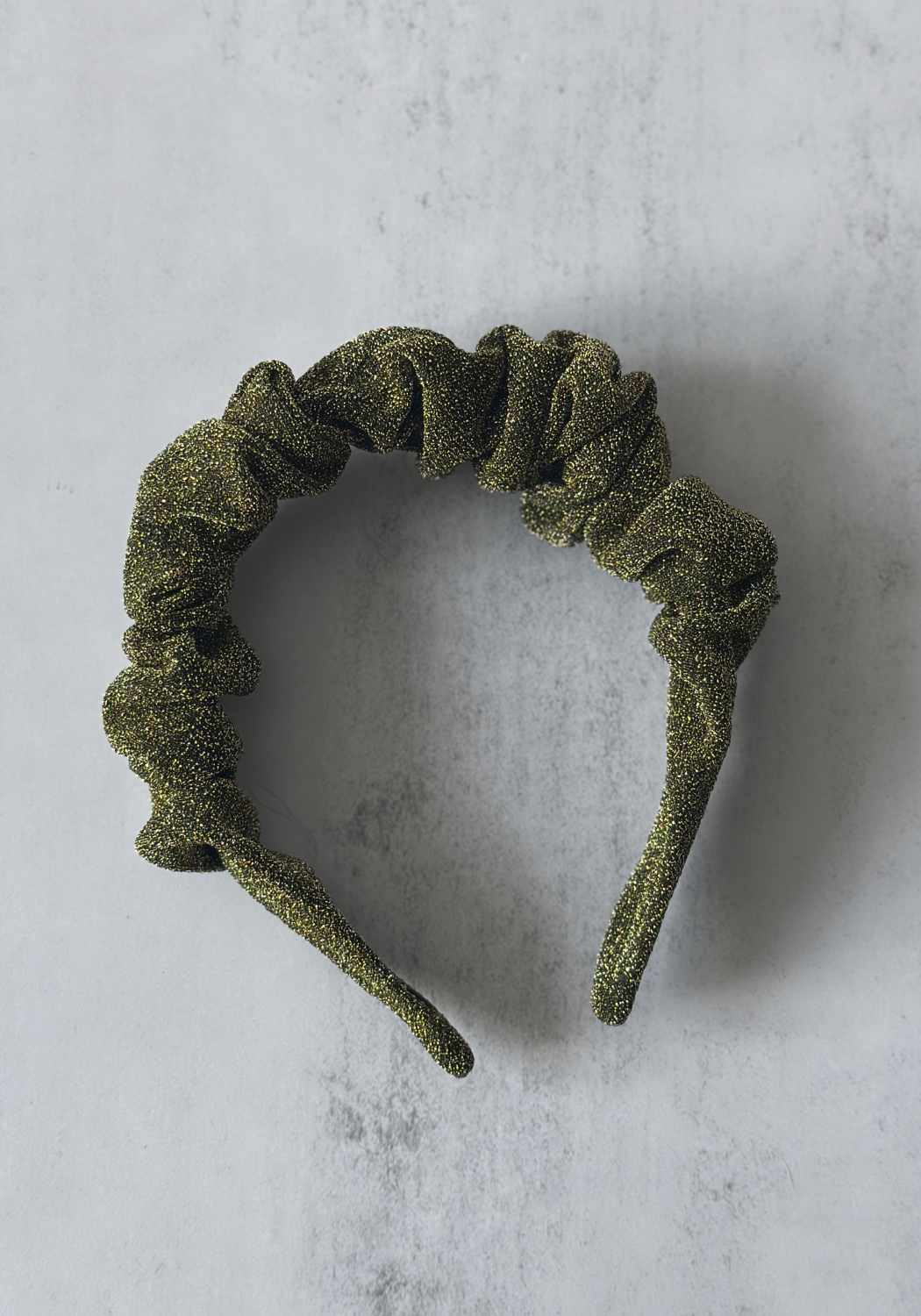 Gold Glitter Headband