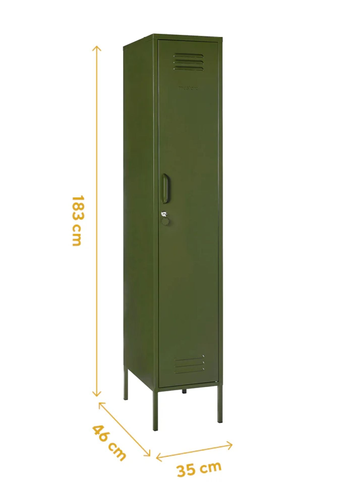 The Olive Green Skinny Locker - by Mustard Made