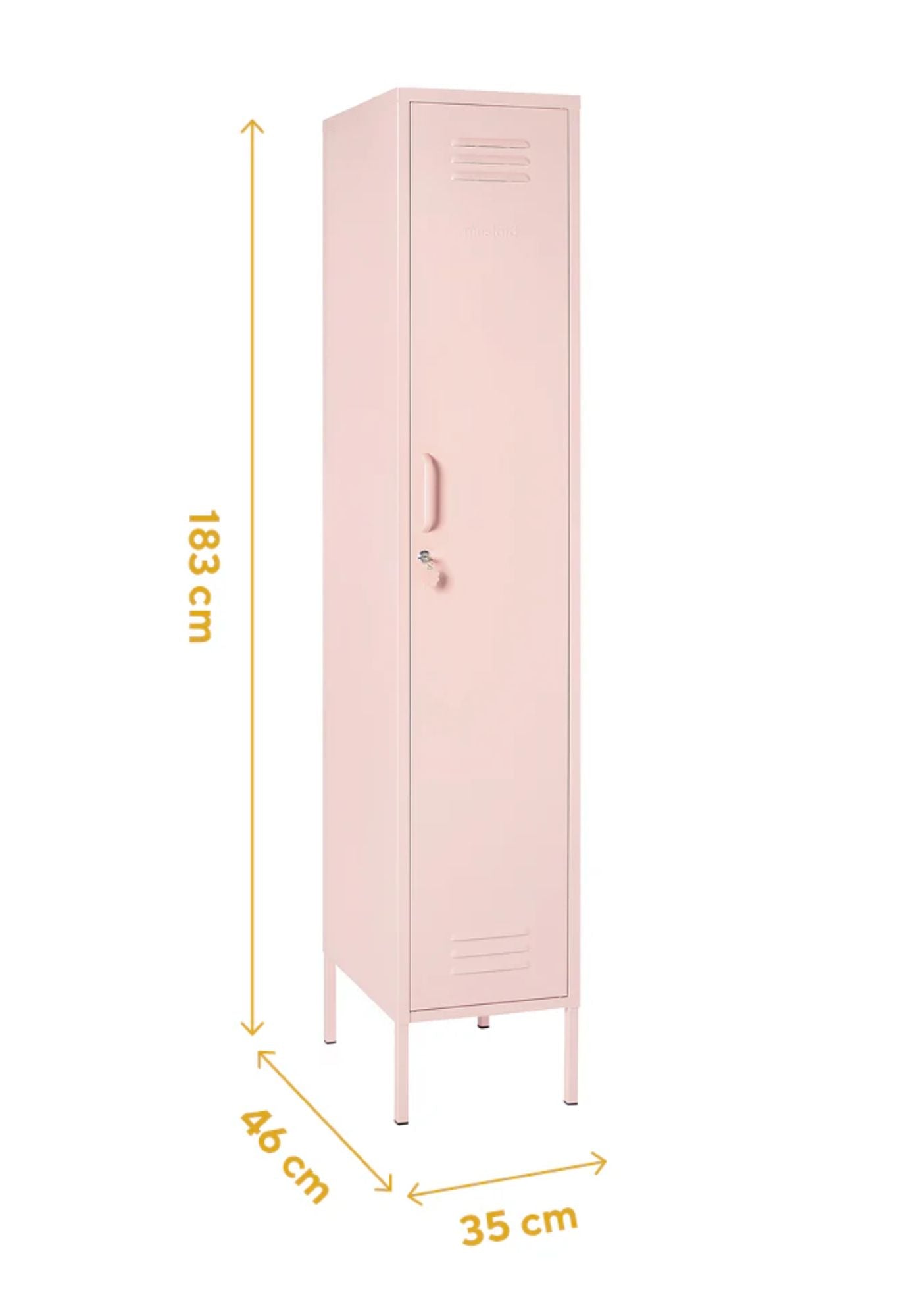 The Blush Pink Skinny Locker - by Mustard Made