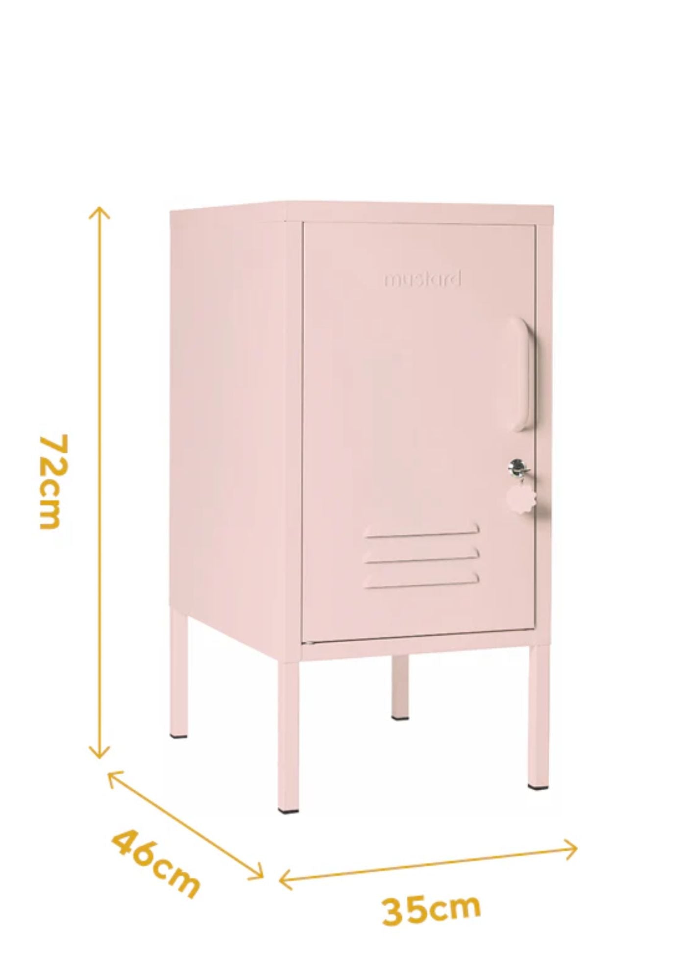 The Blush Pink Shorty Locker - by Mustard Made
