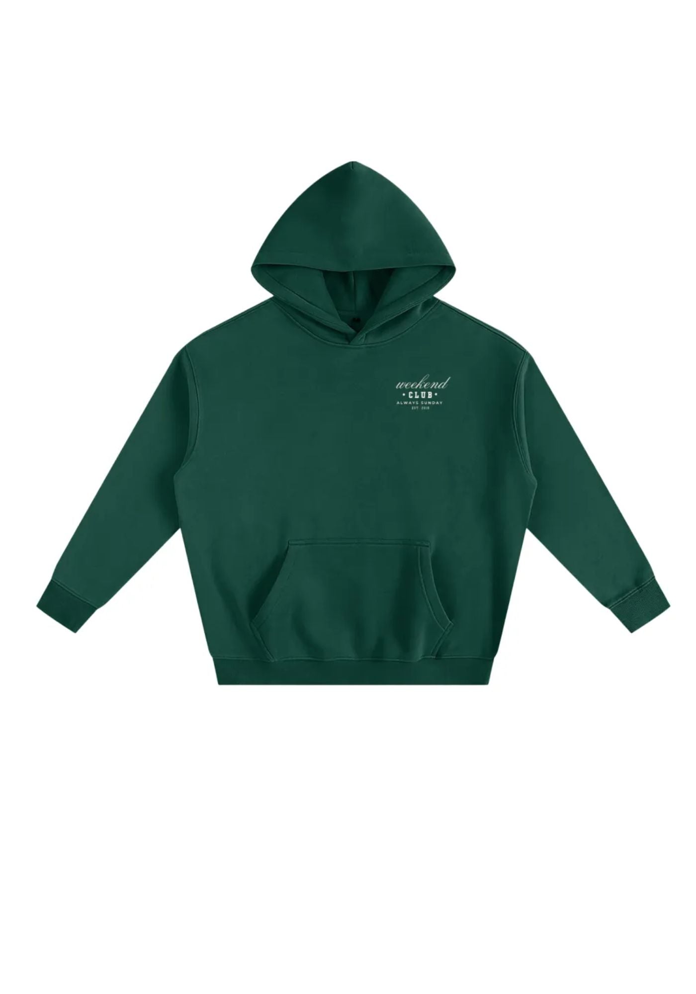 Heritage Green Weekend Club Hooded Sweater