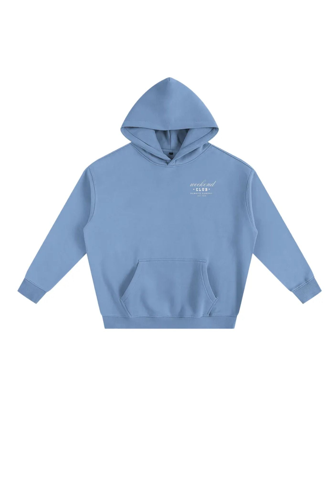Sky Blue Weekend Club Hooded Sweater