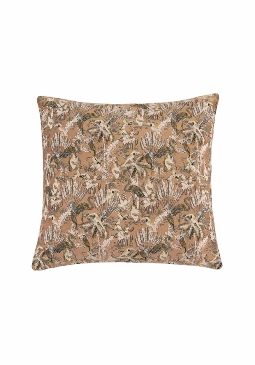 Ochre Flamingo Bird Cushion Collection