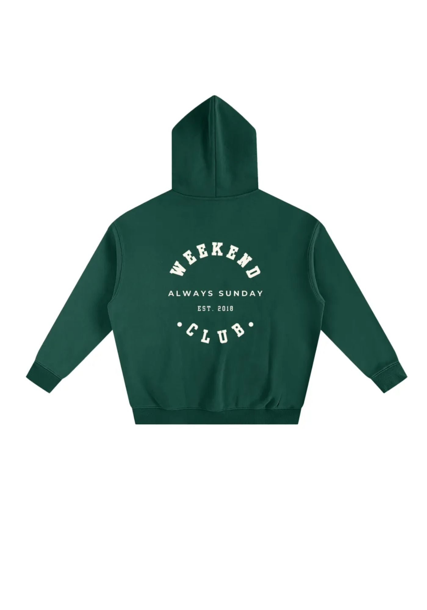 Heritage Green Weekend Club Hooded Sweater
