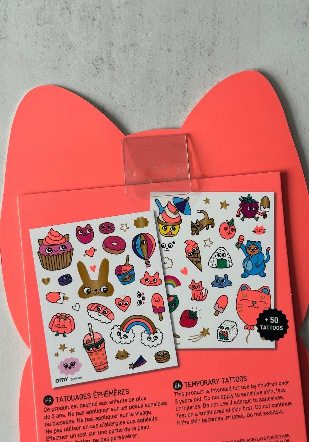 Kawaii Temporary Tattoos