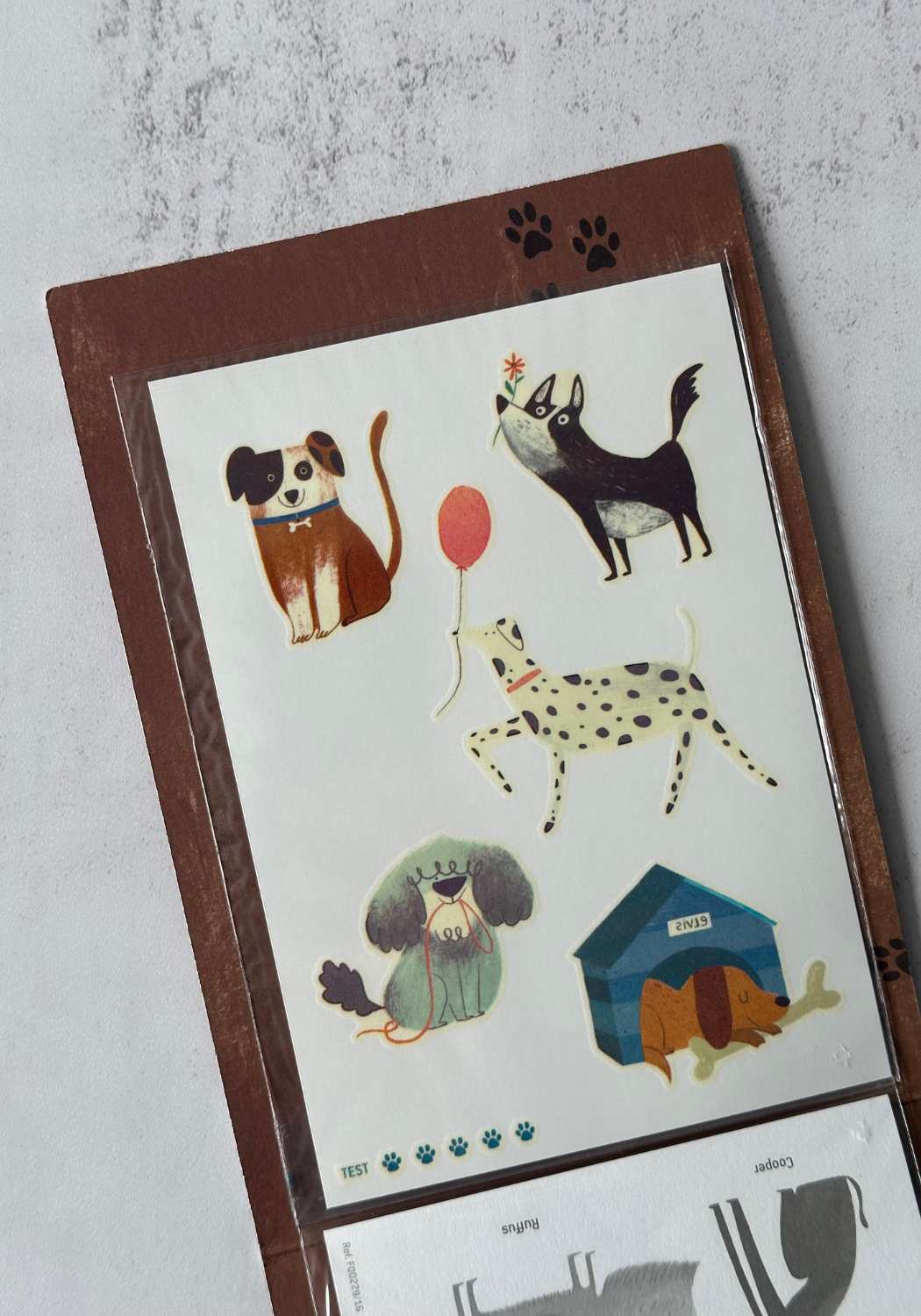 Temporäre Tattoos für Hunde