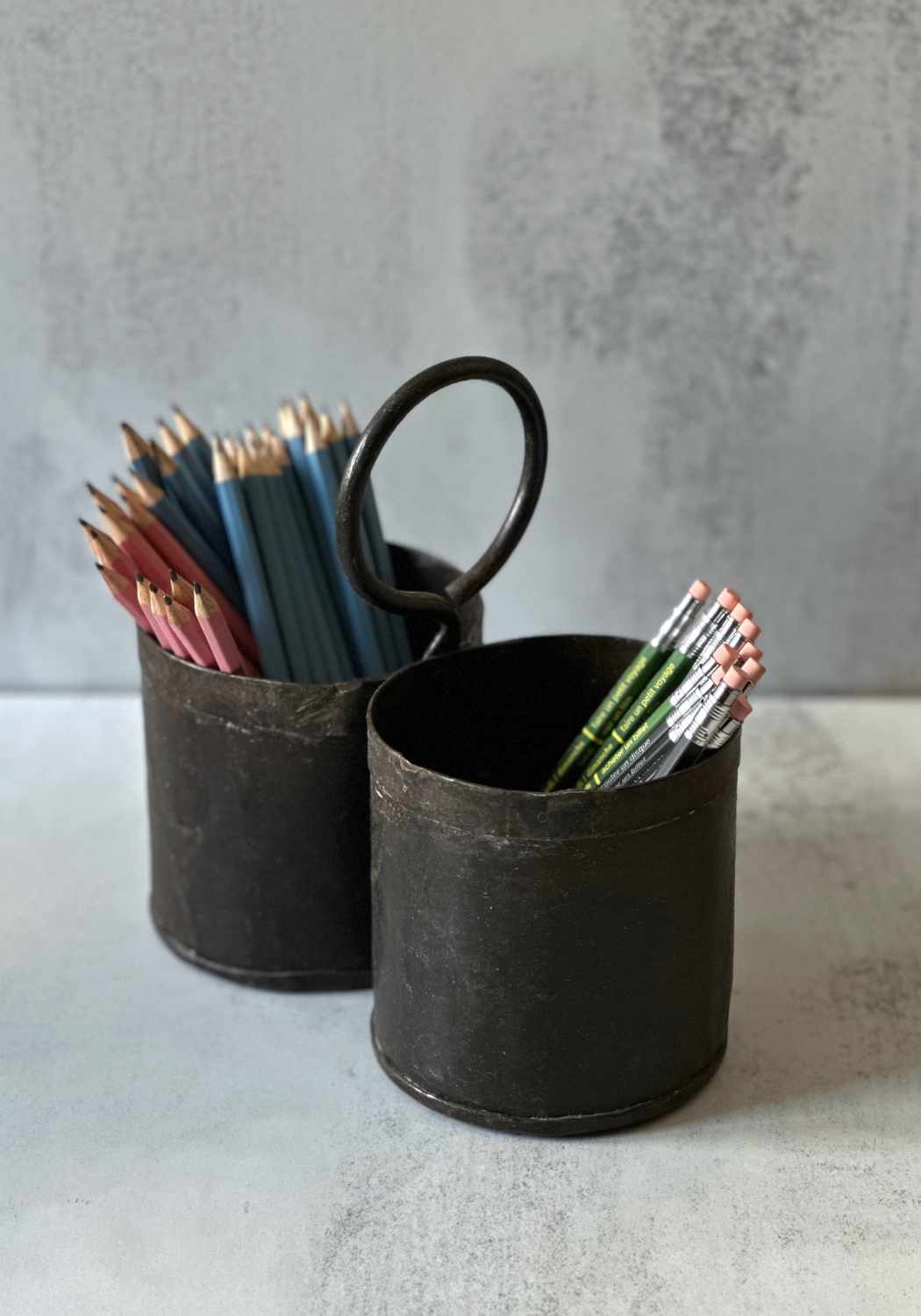 Double Iron Storage Holder