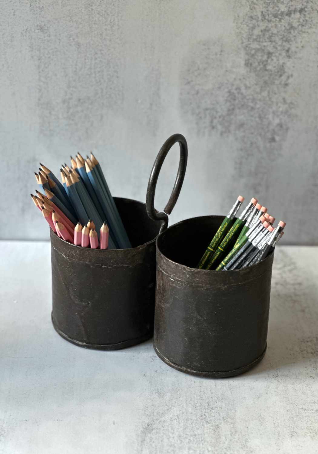 Double Iron Storage Holder