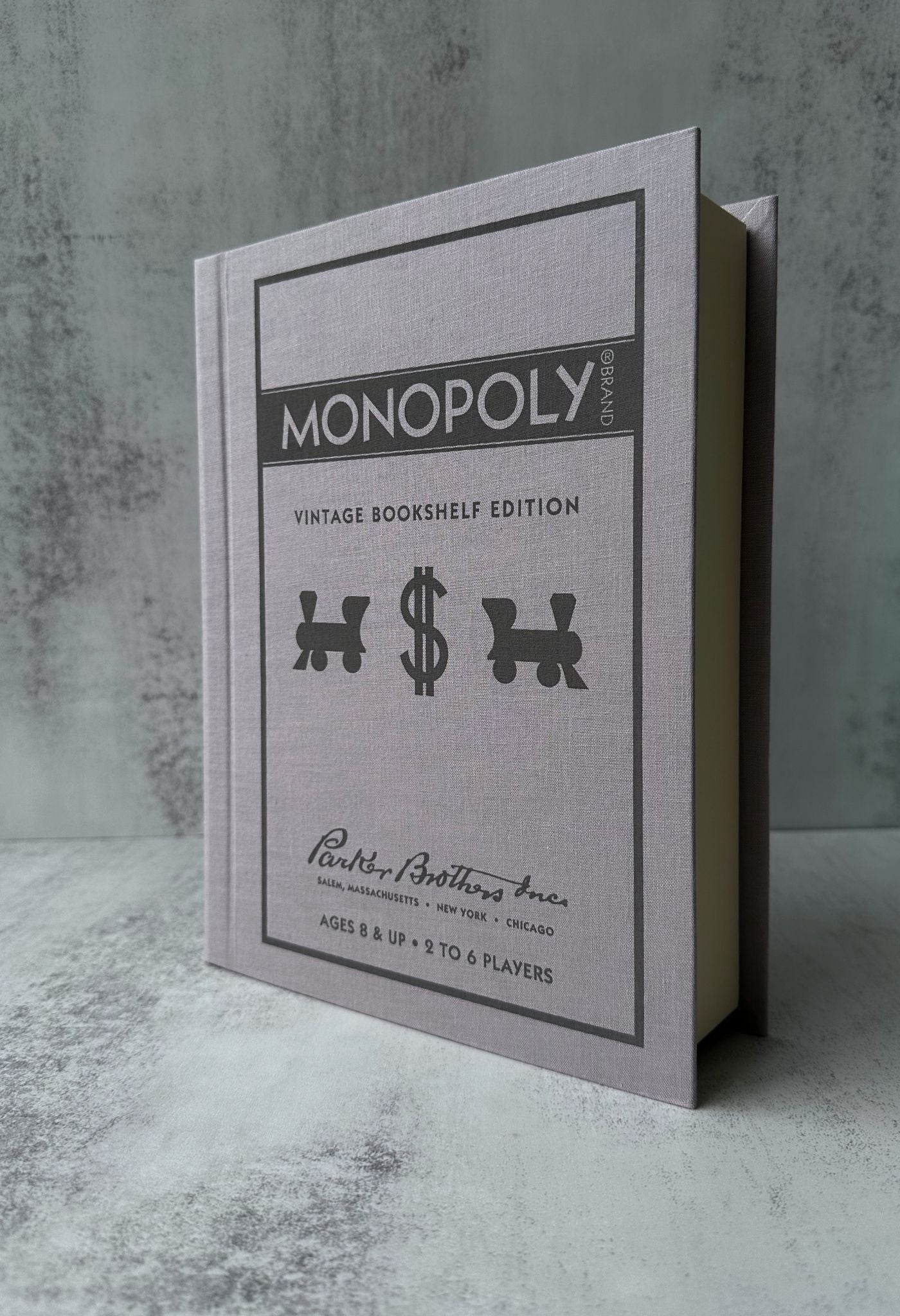 Édition bibliothèque vintage Monopoly