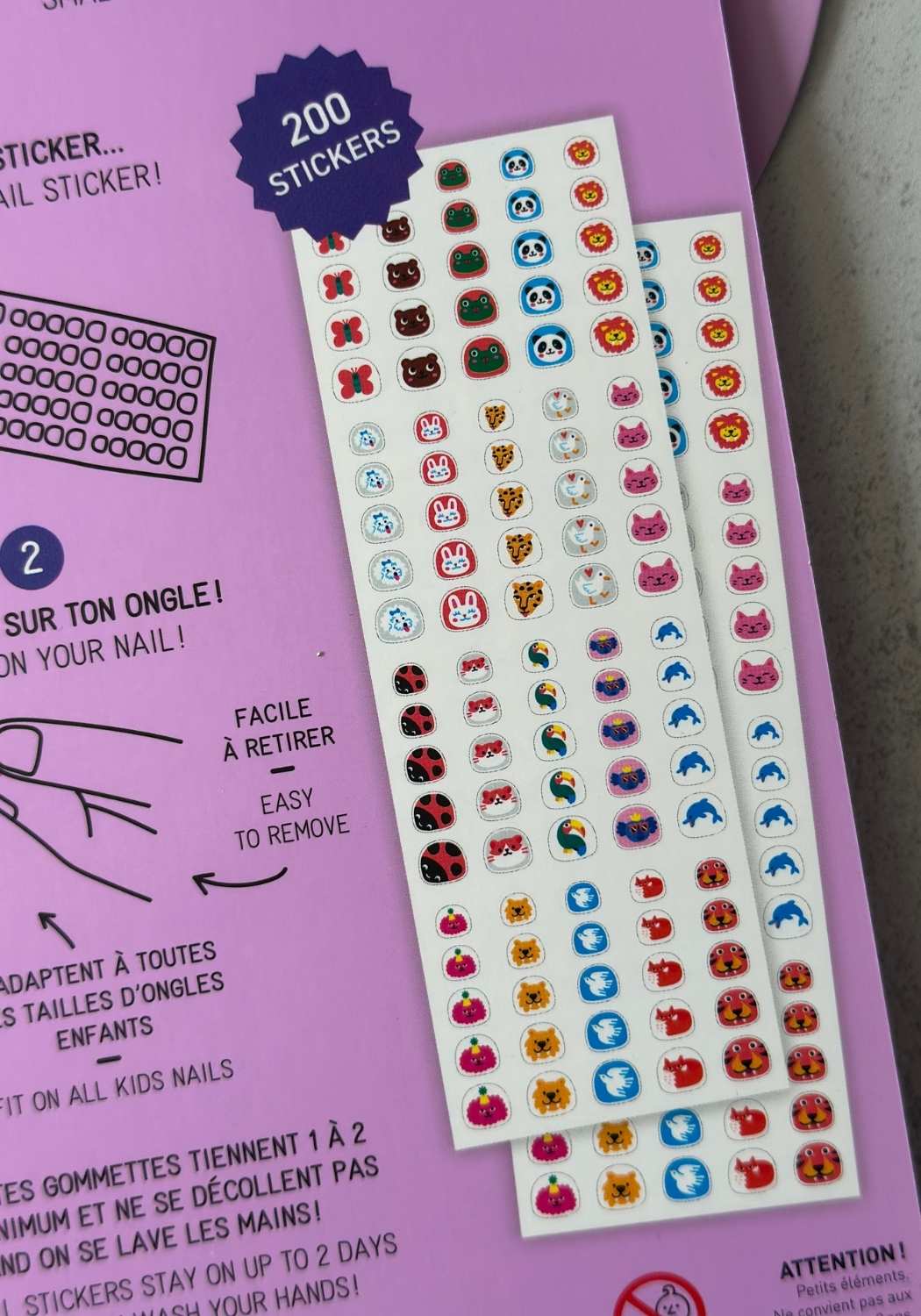 Imaginary Friends Nail Sticker Sets