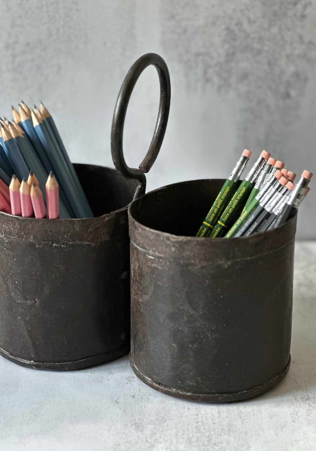 Double Iron Storage Holder