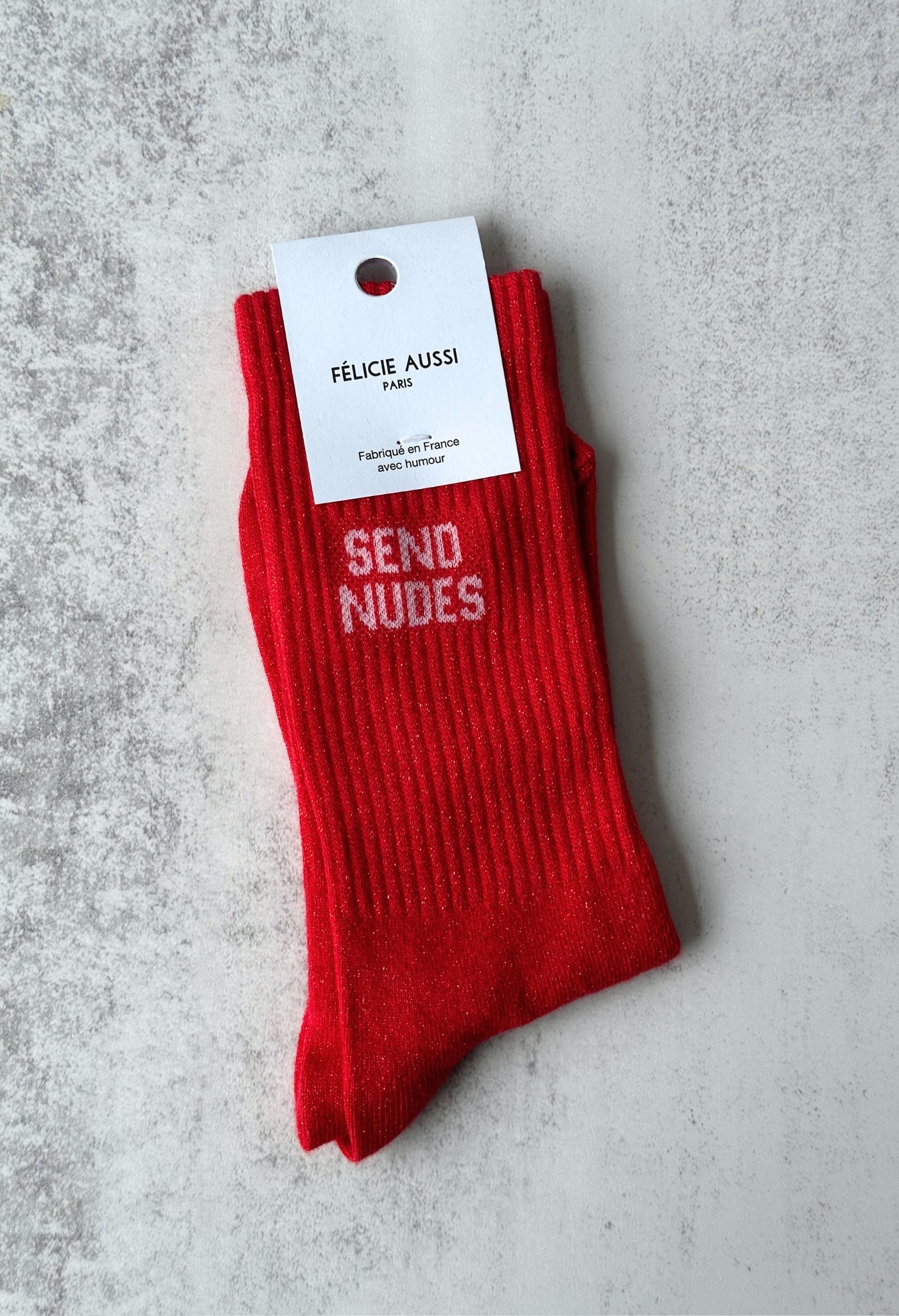Offensive Glitter Socks