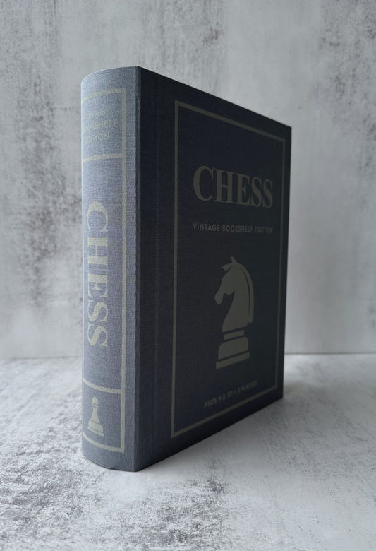 Édition bibliothèque vintage d’échecs