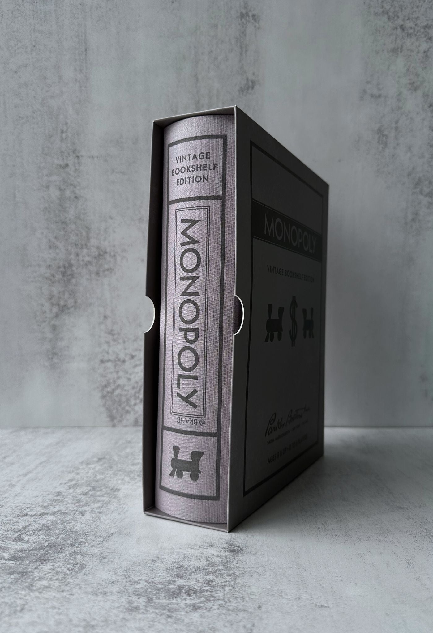 Édition bibliothèque vintage Monopoly