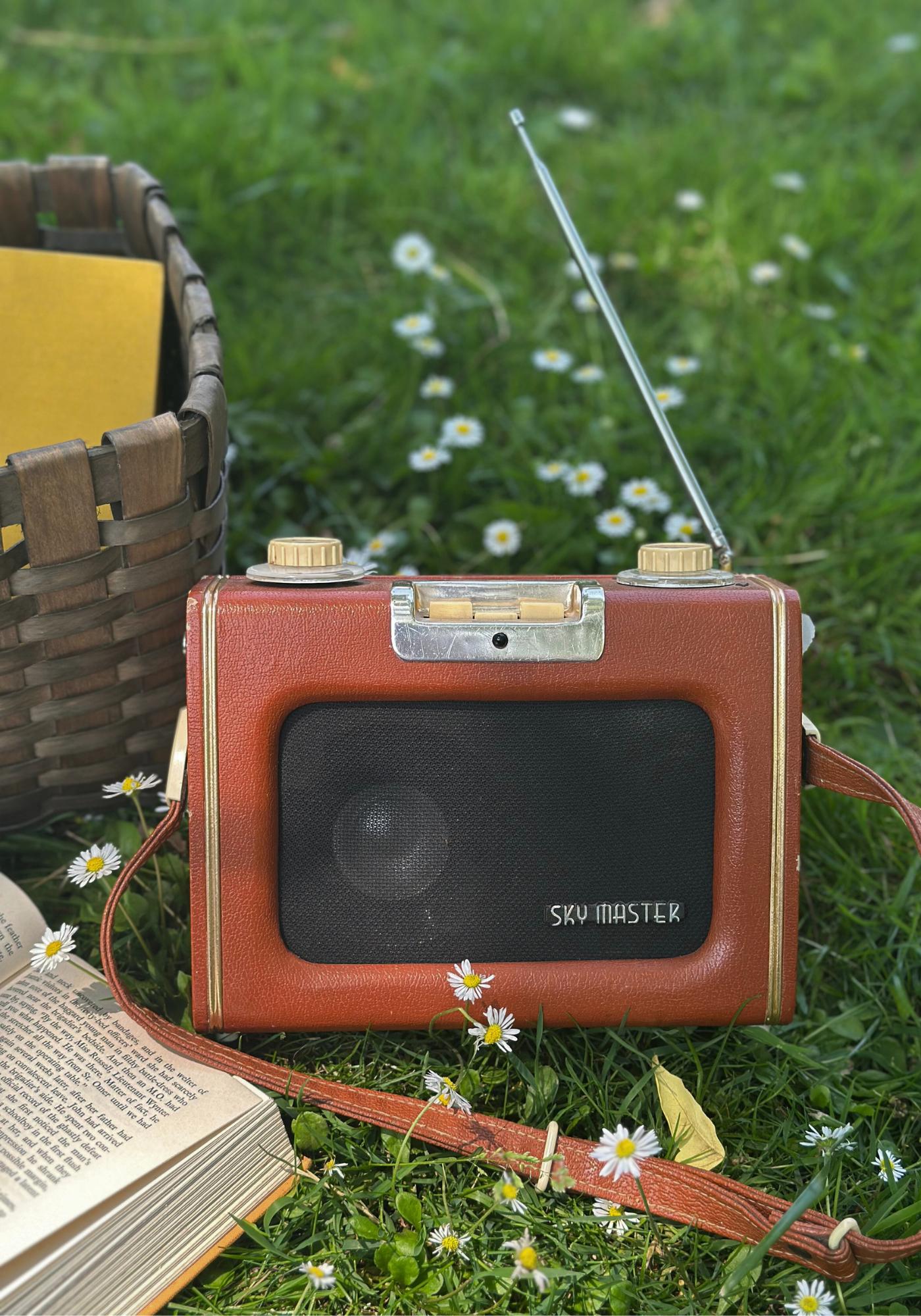 Refurbished Vintage Sky Master Radio Speaker