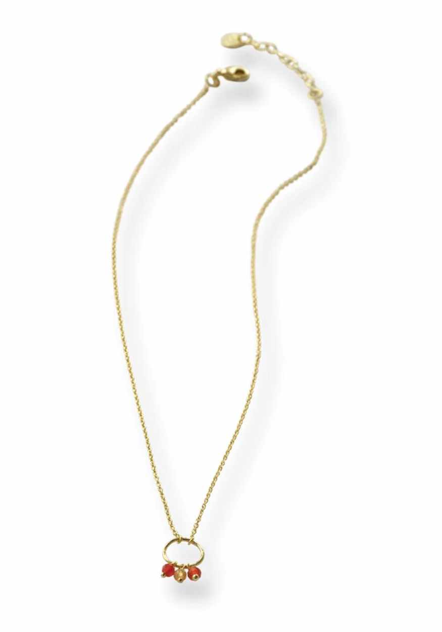Carnelian Citrine Necklace