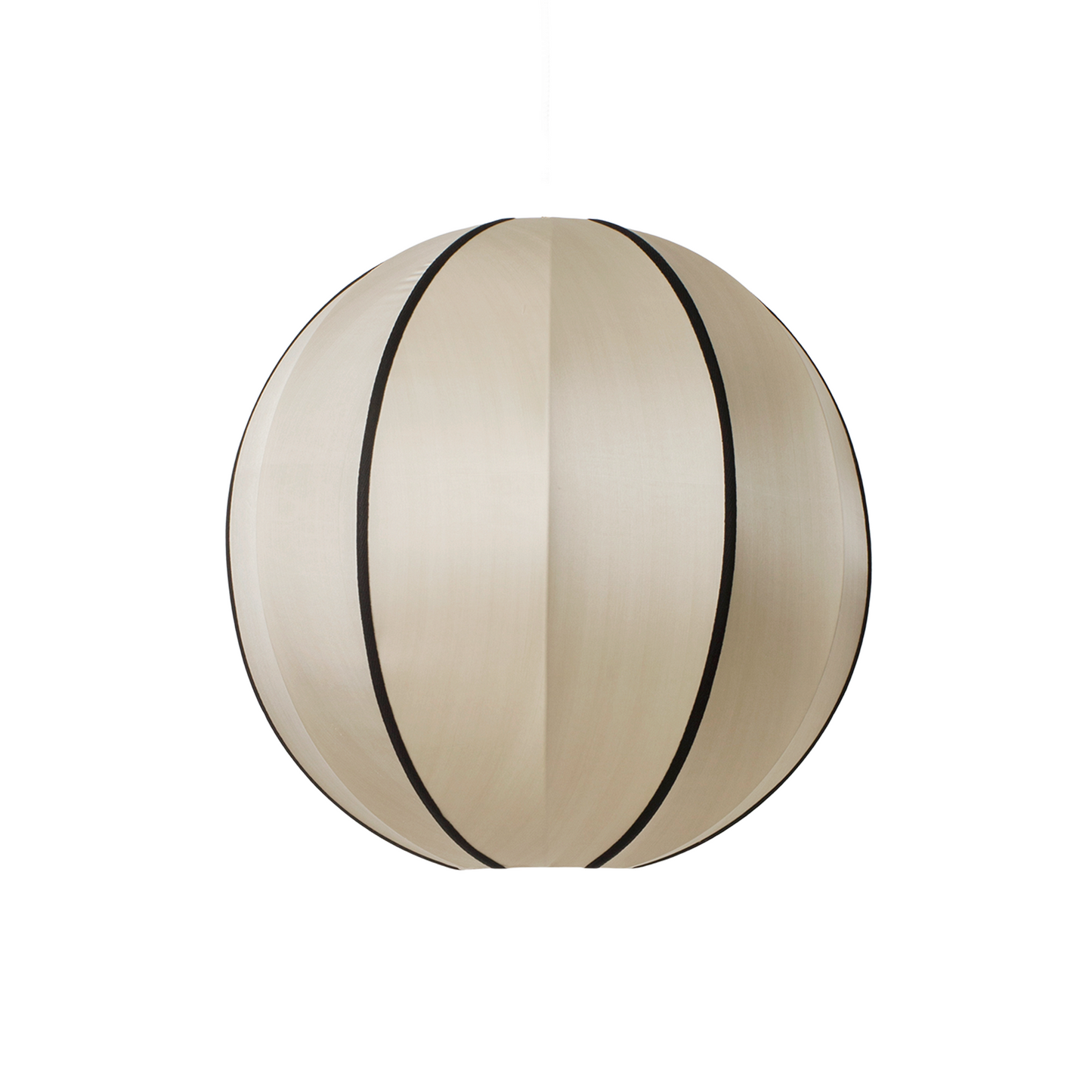 Round Putty Silk Lampshade