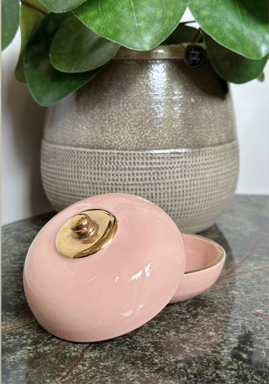 Schmuckkästchen mit rosa Meisenmotiv