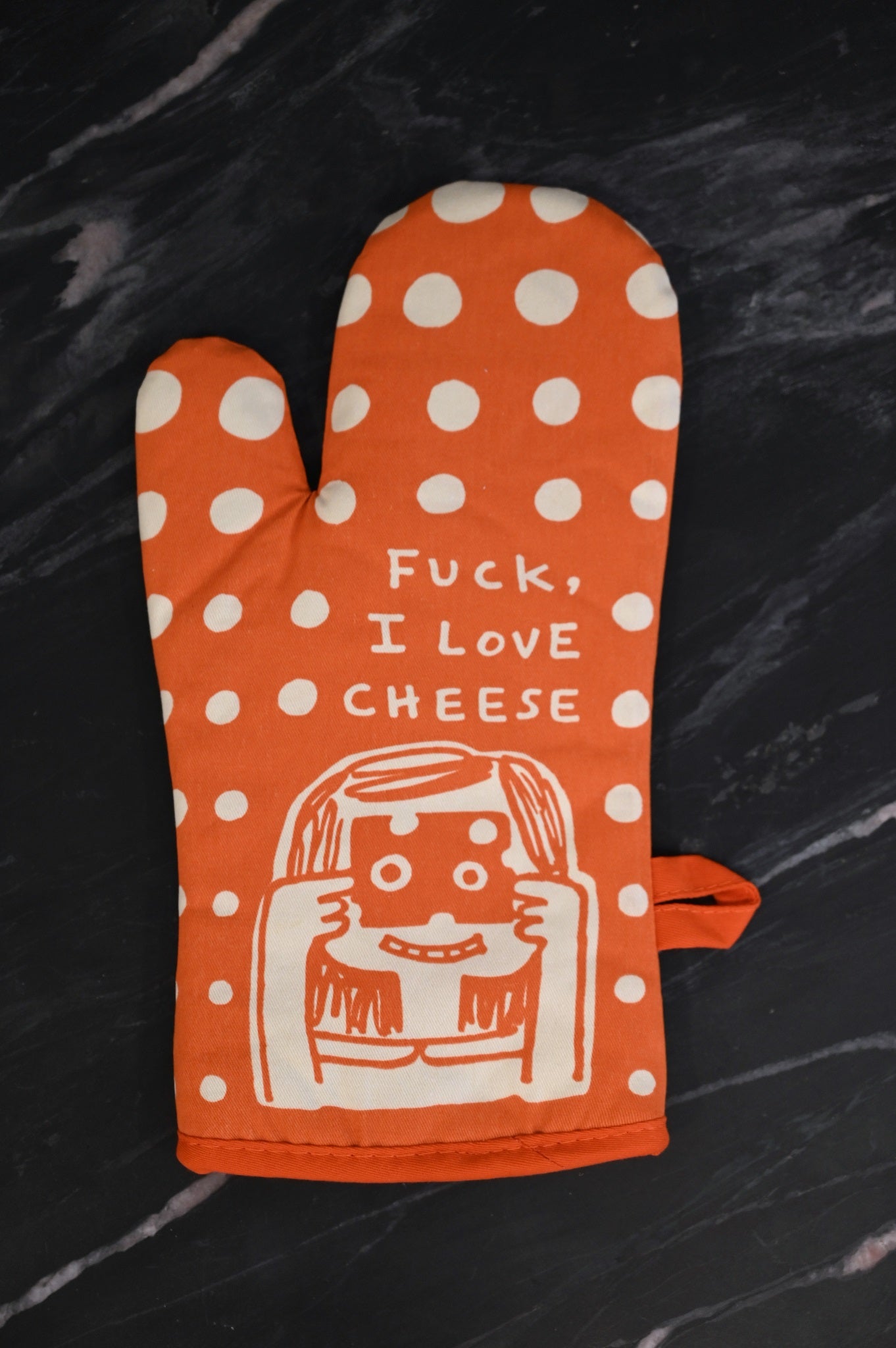 F*ck I Love Cheese Oven Mitt