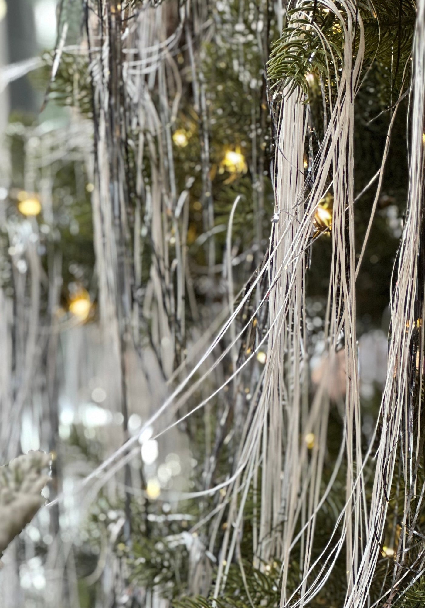 Décorations de guirlandes Lametta