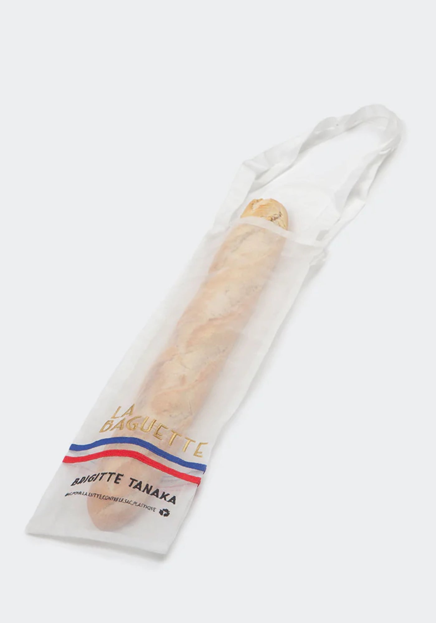 Tragetasche aus Organza mit Baguette-Stickerei