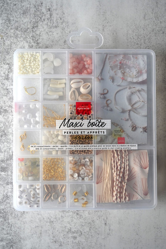 Coffret de bracelets de perles assorties Pina Colada