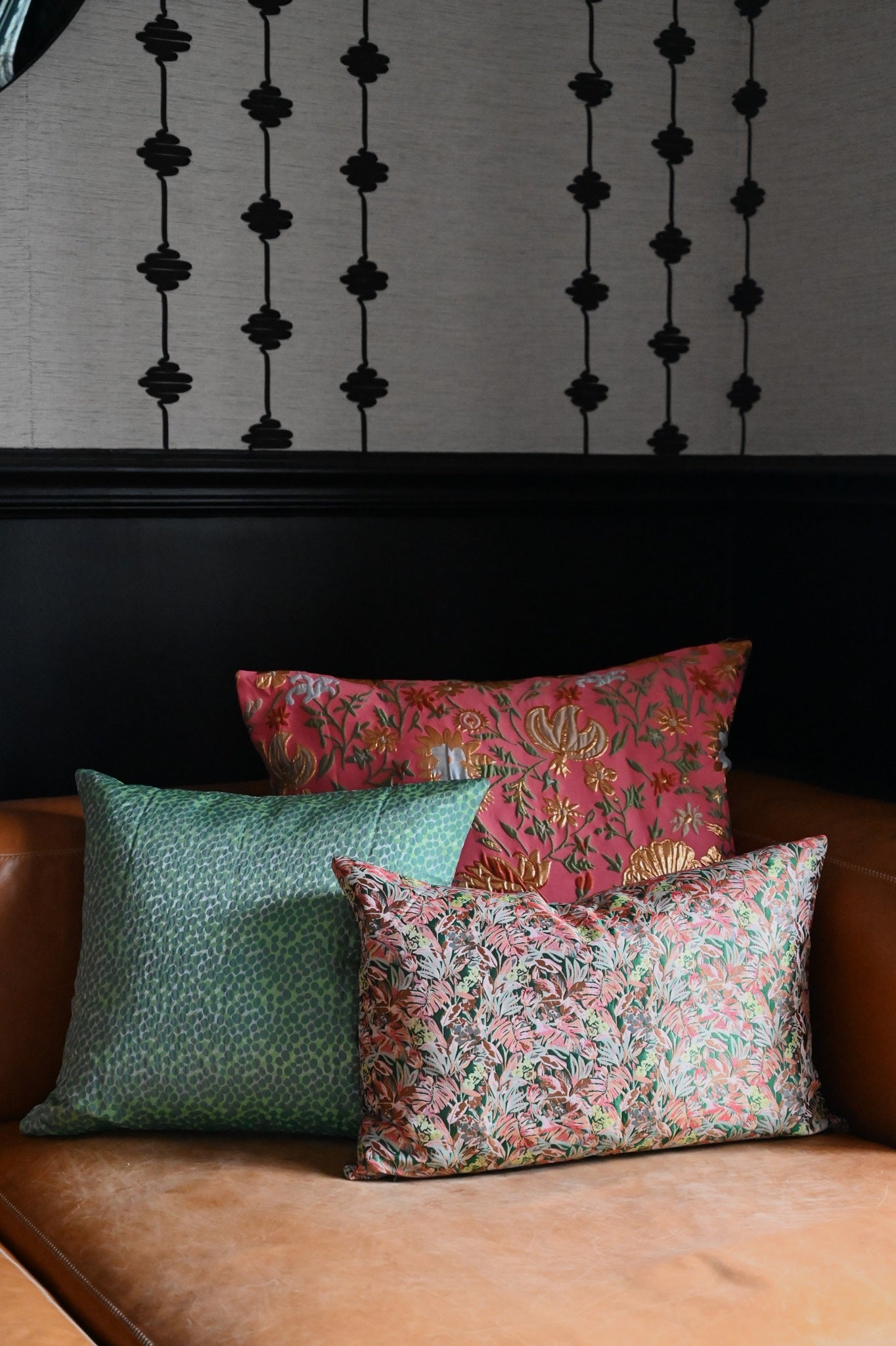 Green Dots Cushion Collection