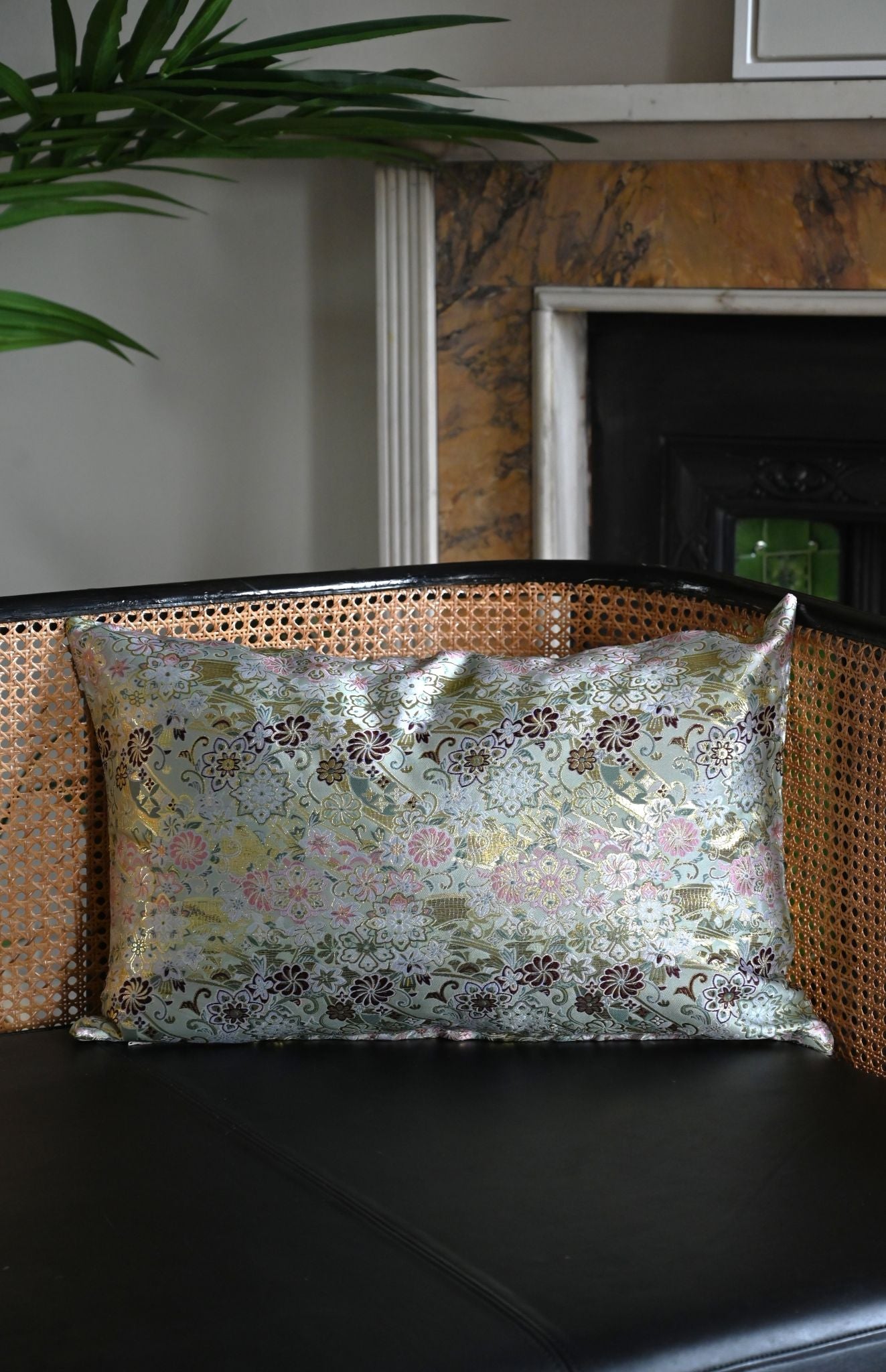 Sage Green & Pink Chintz Cushion Collection