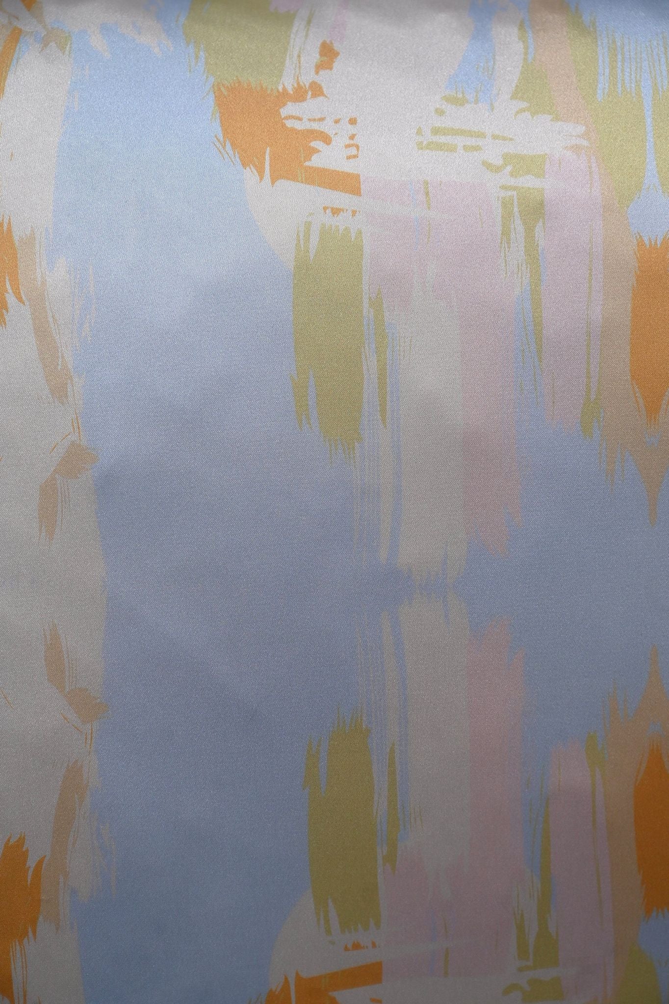 Pastel Pink Vintage Brushstroke Large Square Cushion