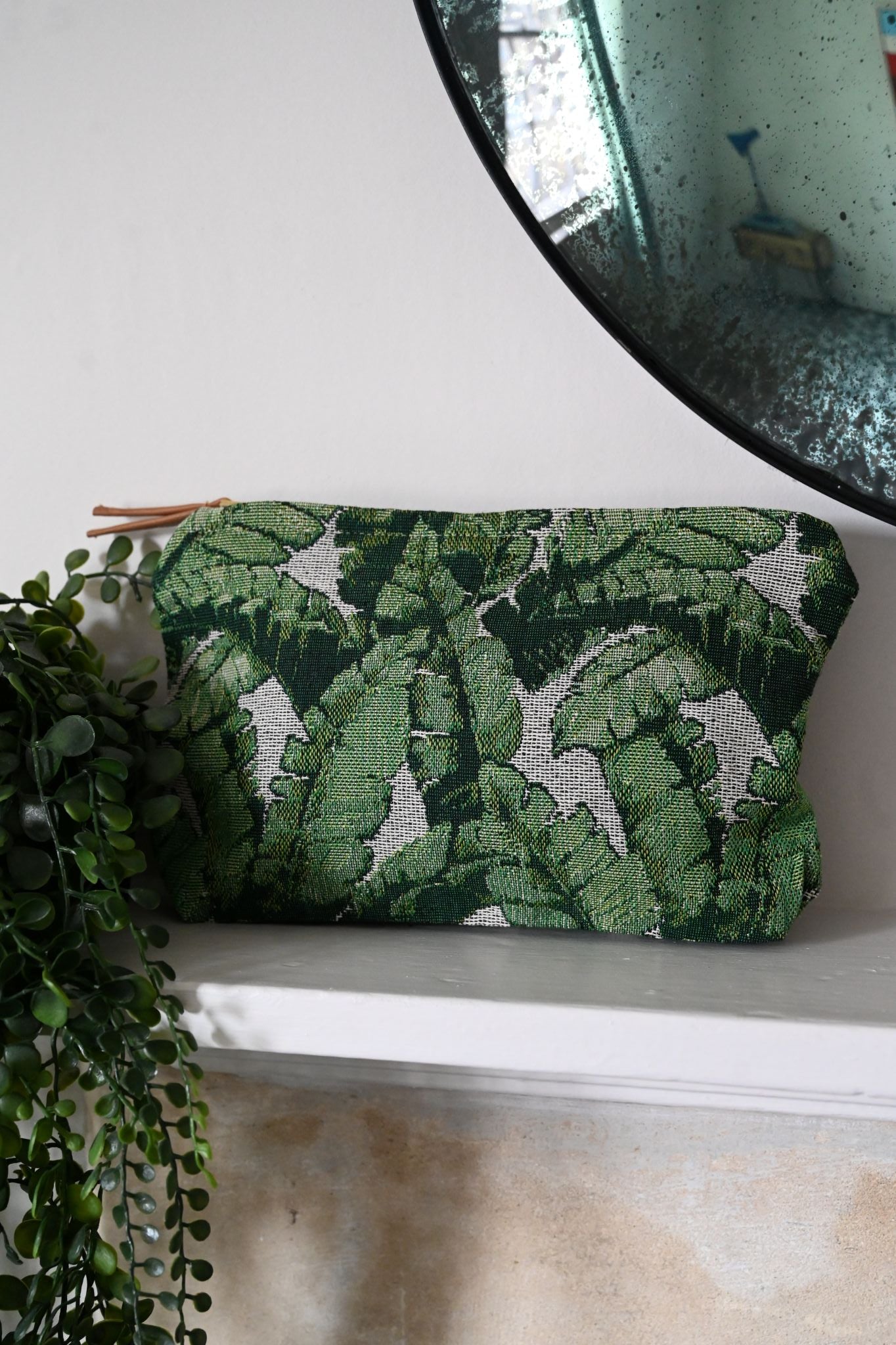 Green Jungle Pouches