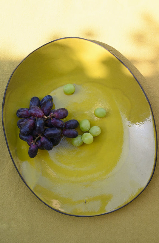 Lime Green Hana Karim Large Platter