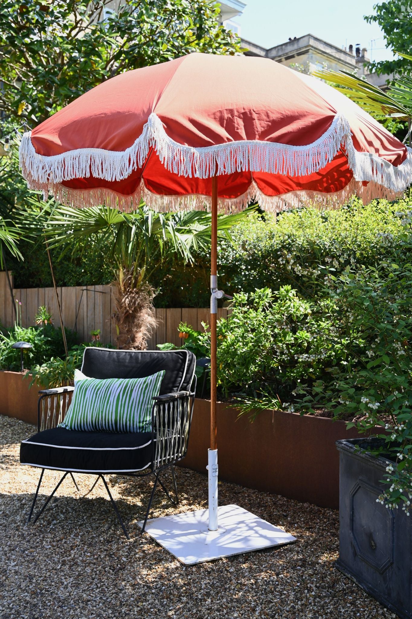 Premium Sirenuse Red Beach Parasol