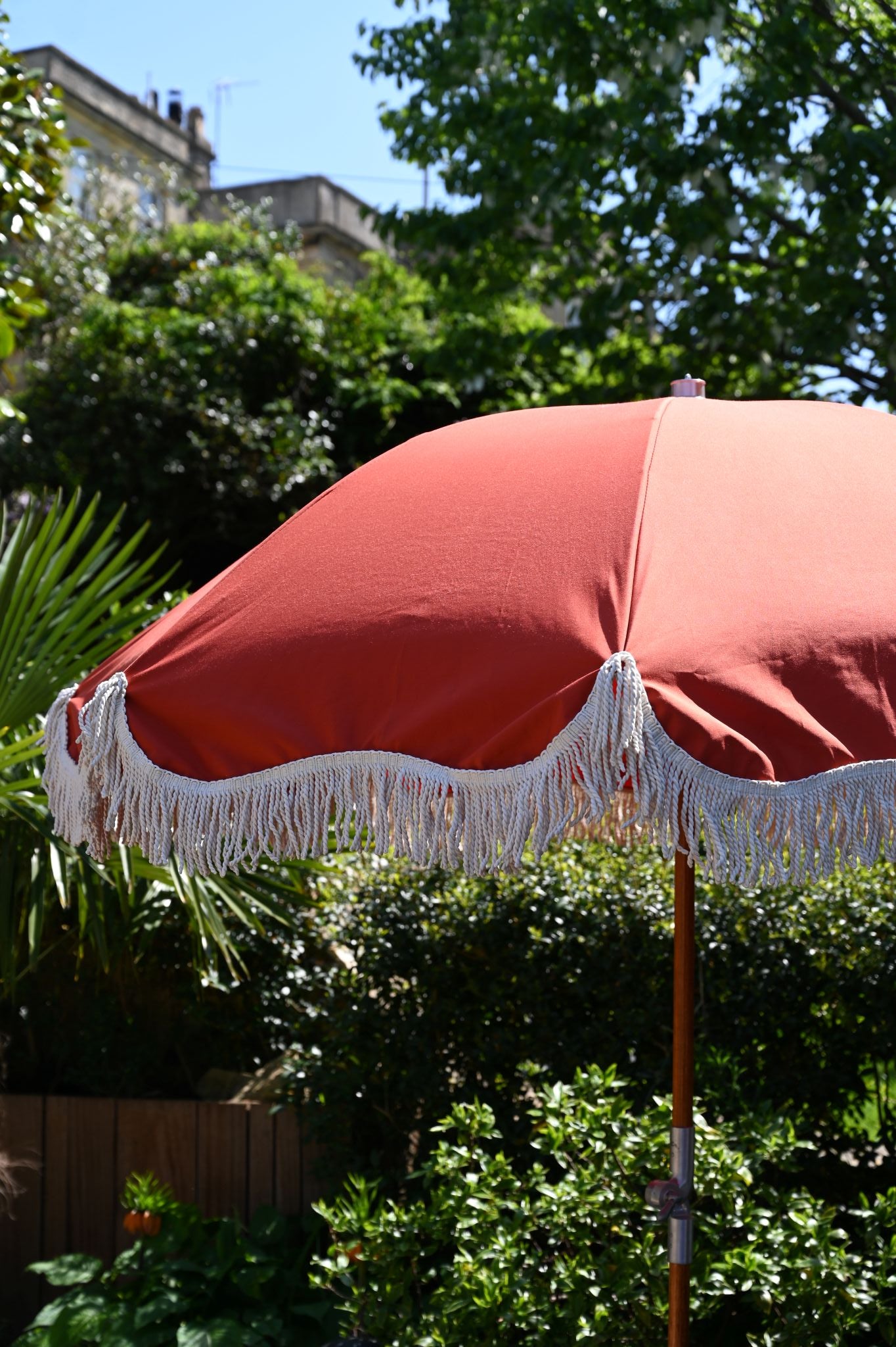 Premium Sirenuse Red Beach Parasol