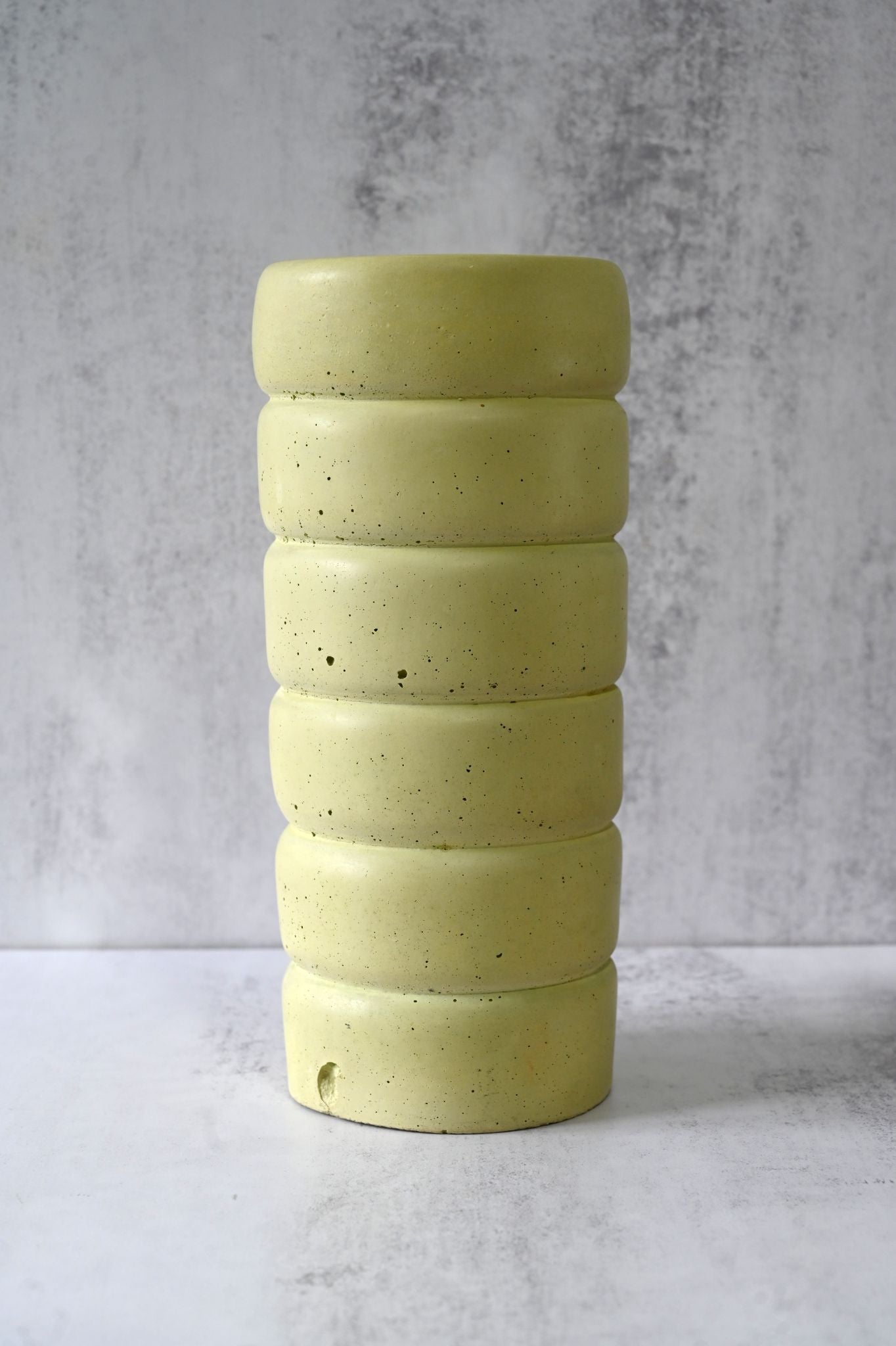Green Concrete Bubble Vase