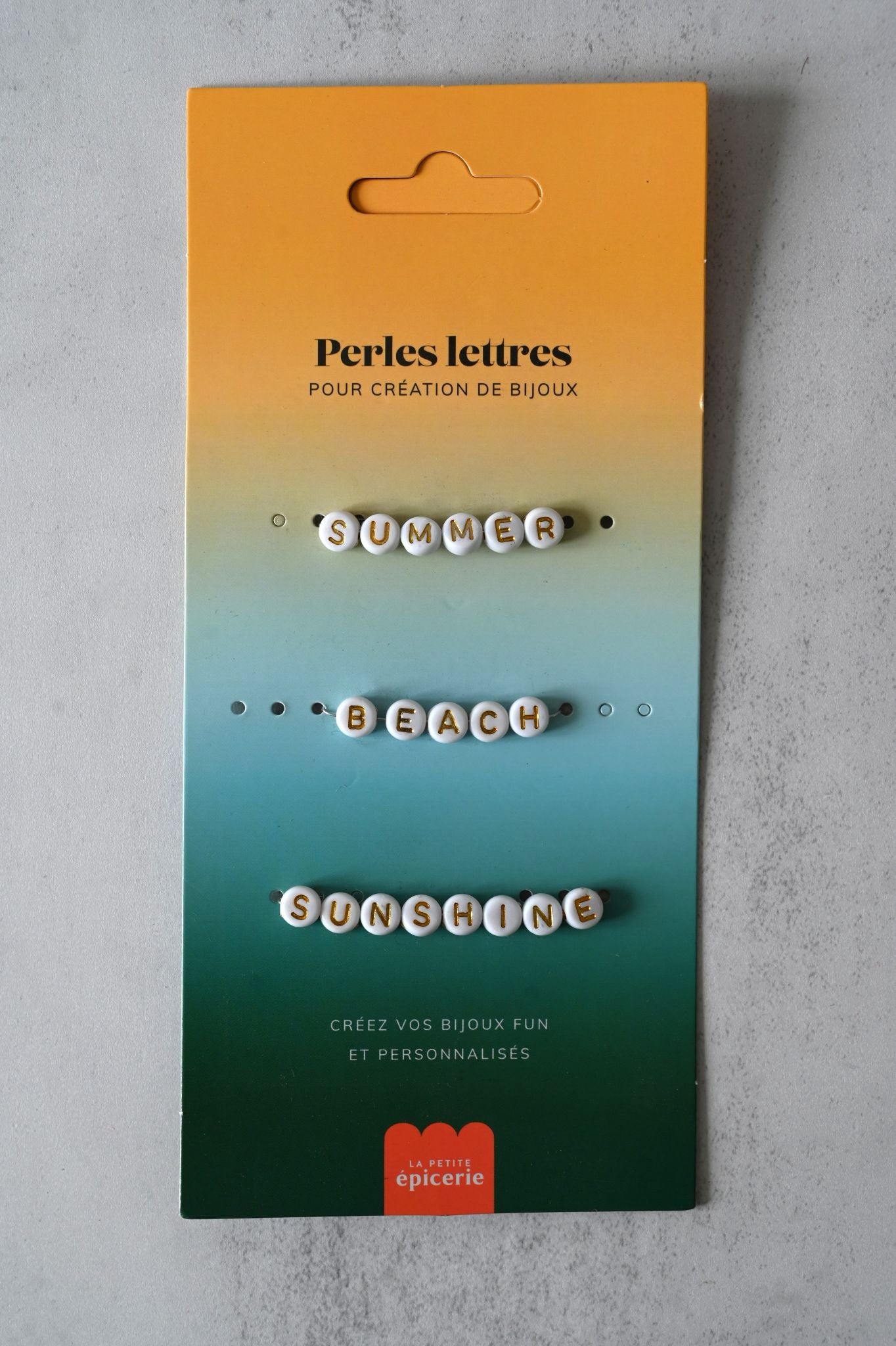 Set of Three Bracelet Set - Summer Beach