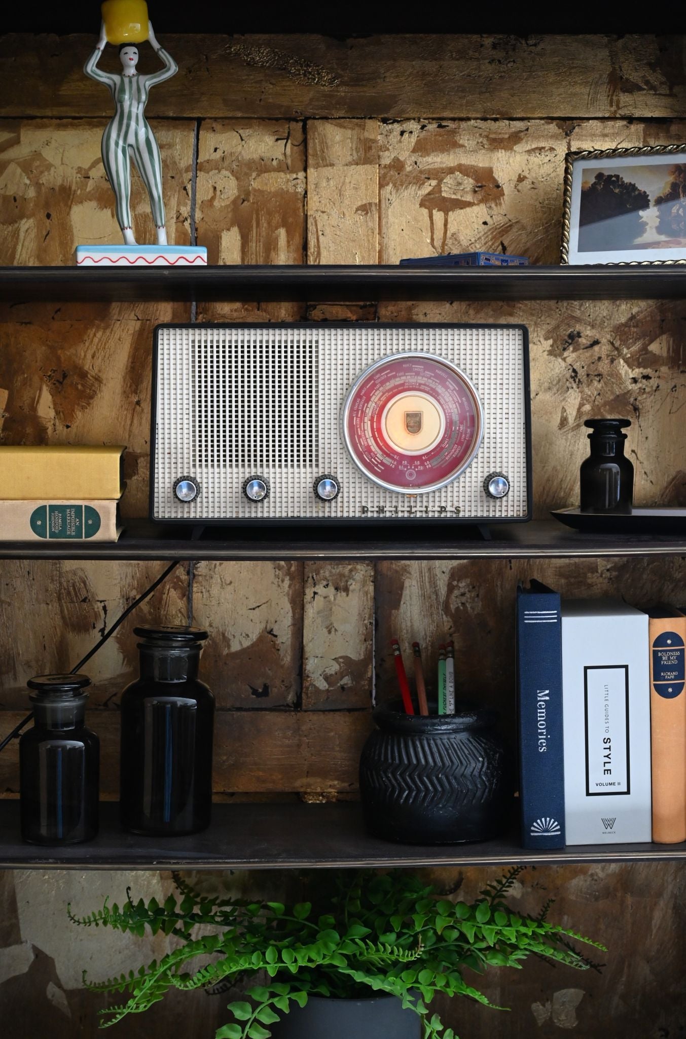 Refurbished Vintage Phillips Radio Speaker