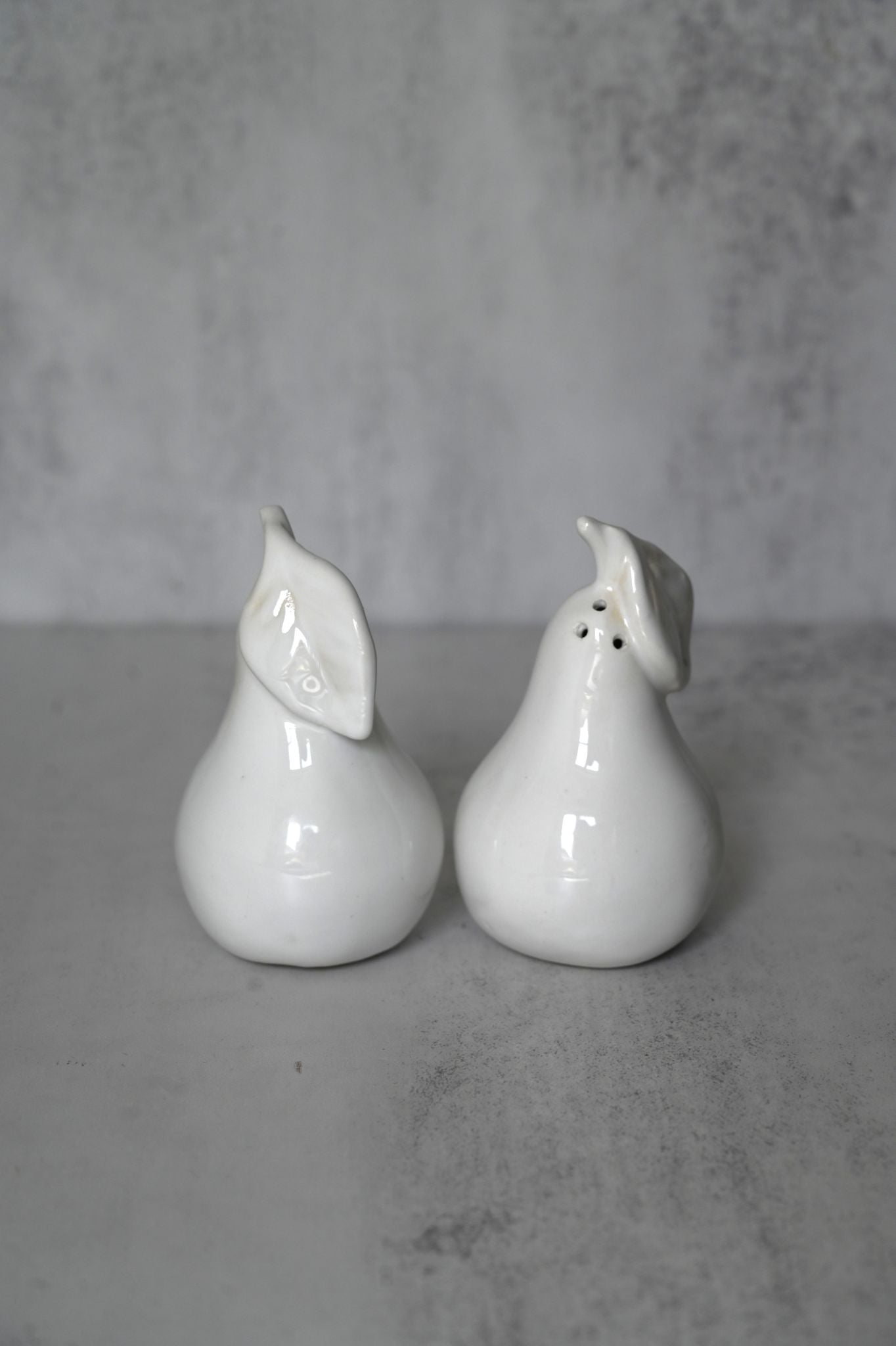 Italian Pear Salt & Pepper Shakers