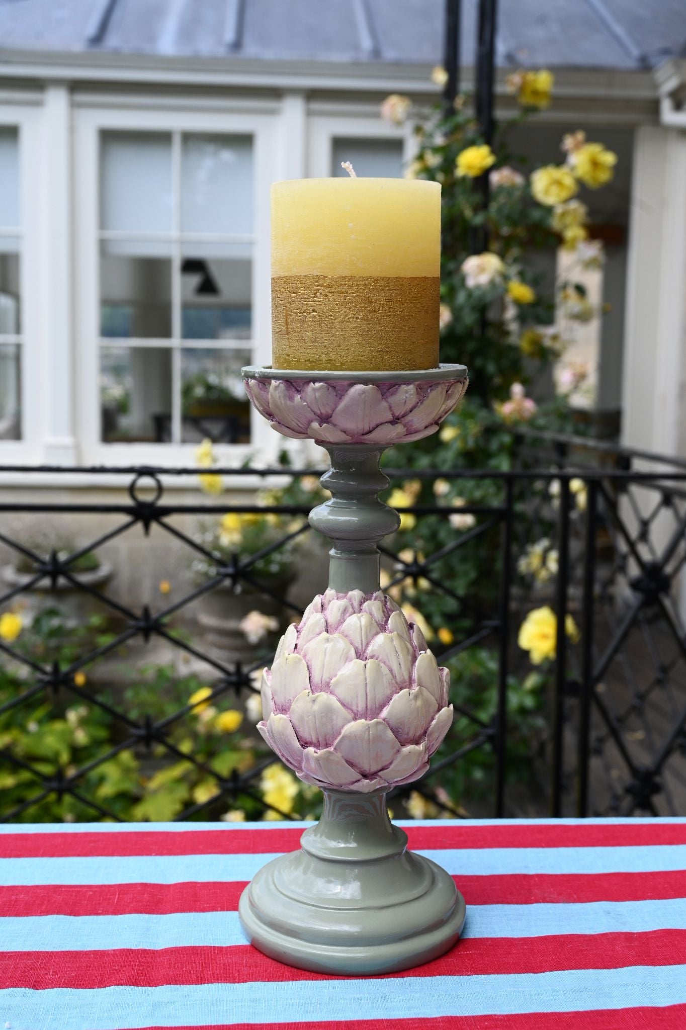 Artichoke Candle Holder