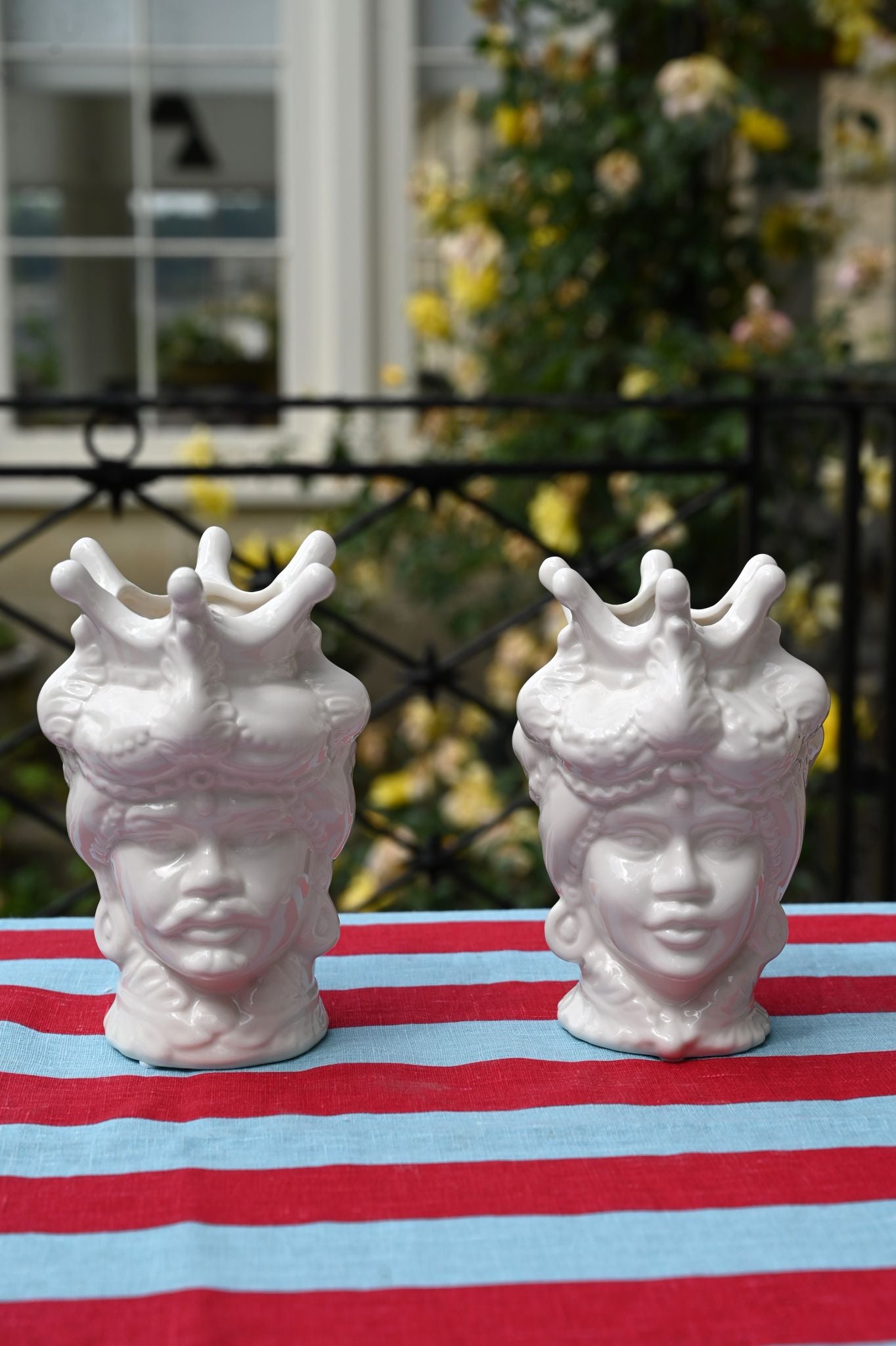 Small Female Italian Head Vase