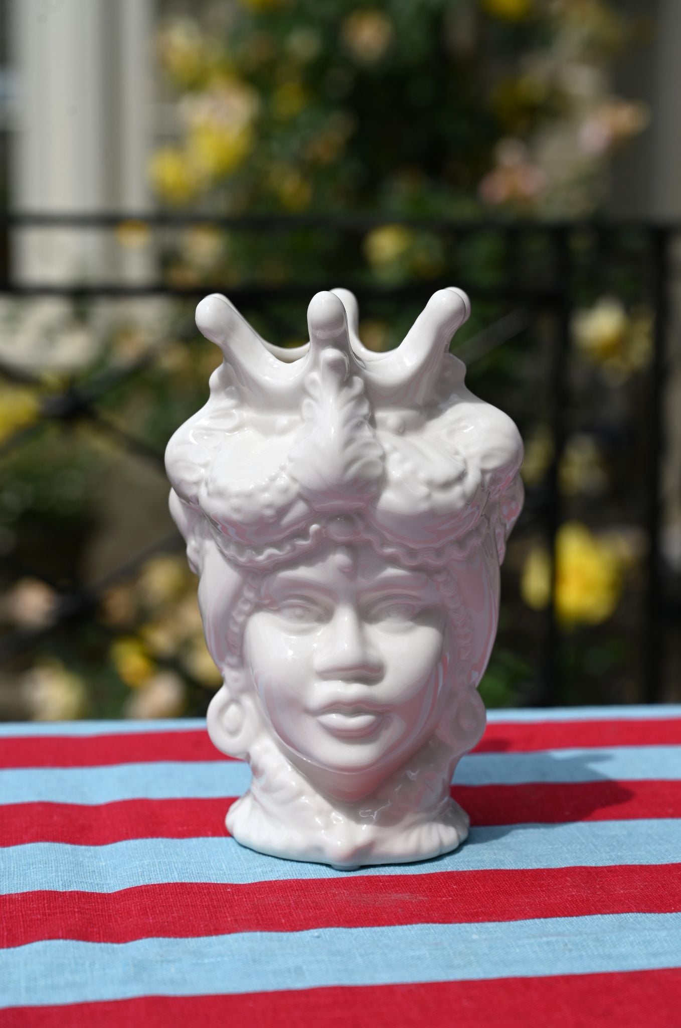 Small Female Italian Head Vase
