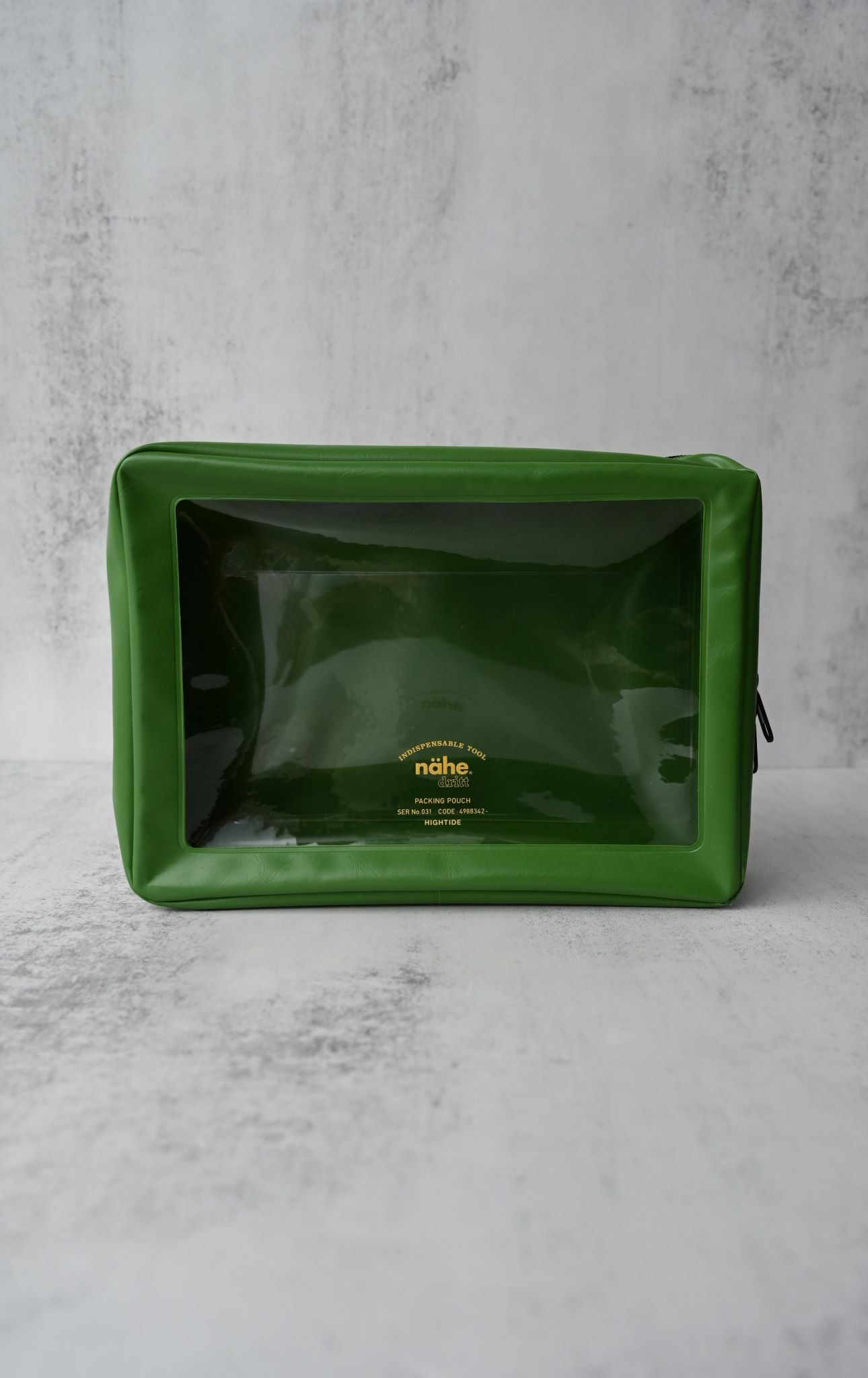 Green Suitcase Packing Pouches