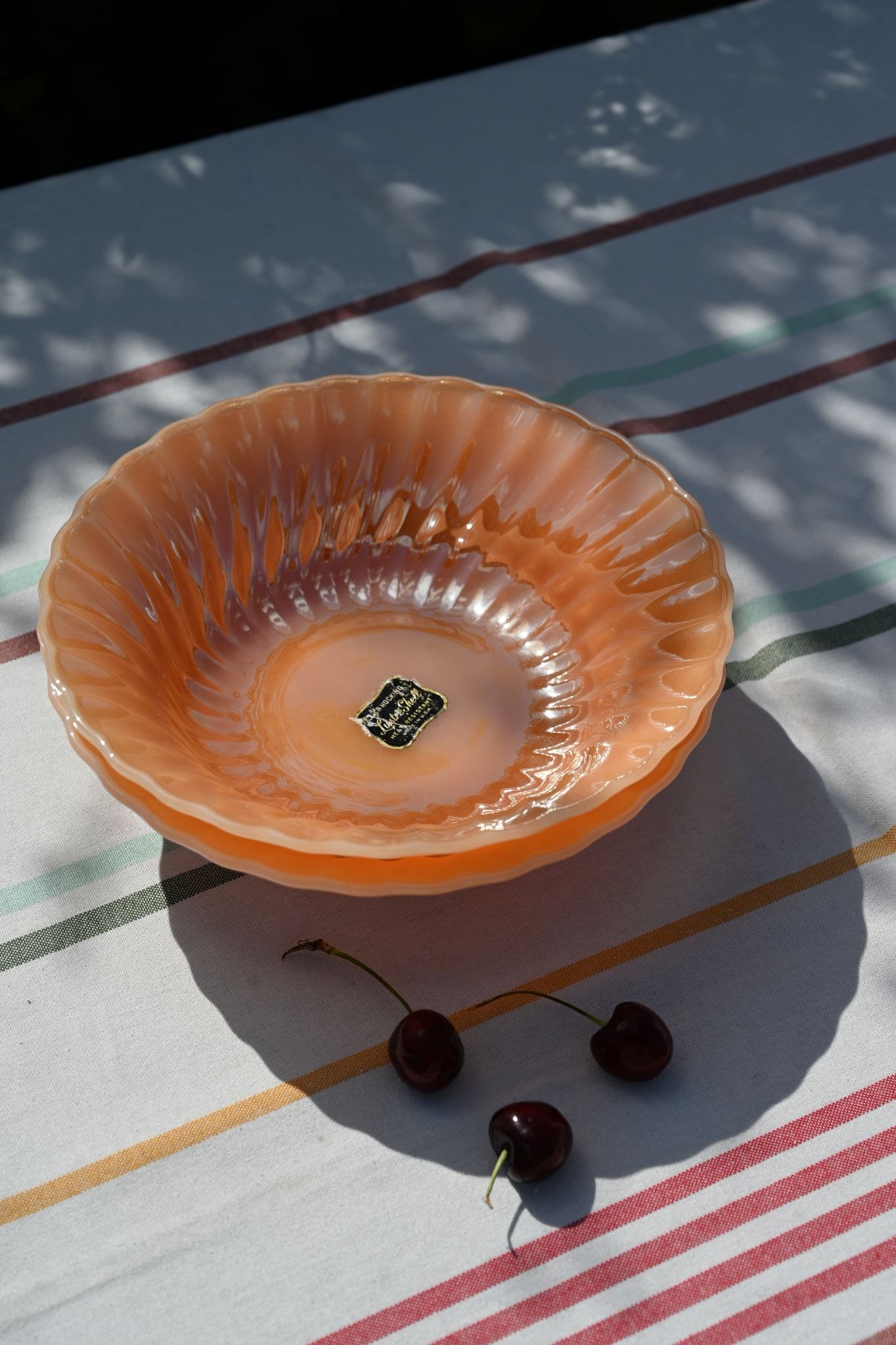Anchor Hocking Carnival Glass Dinnerware