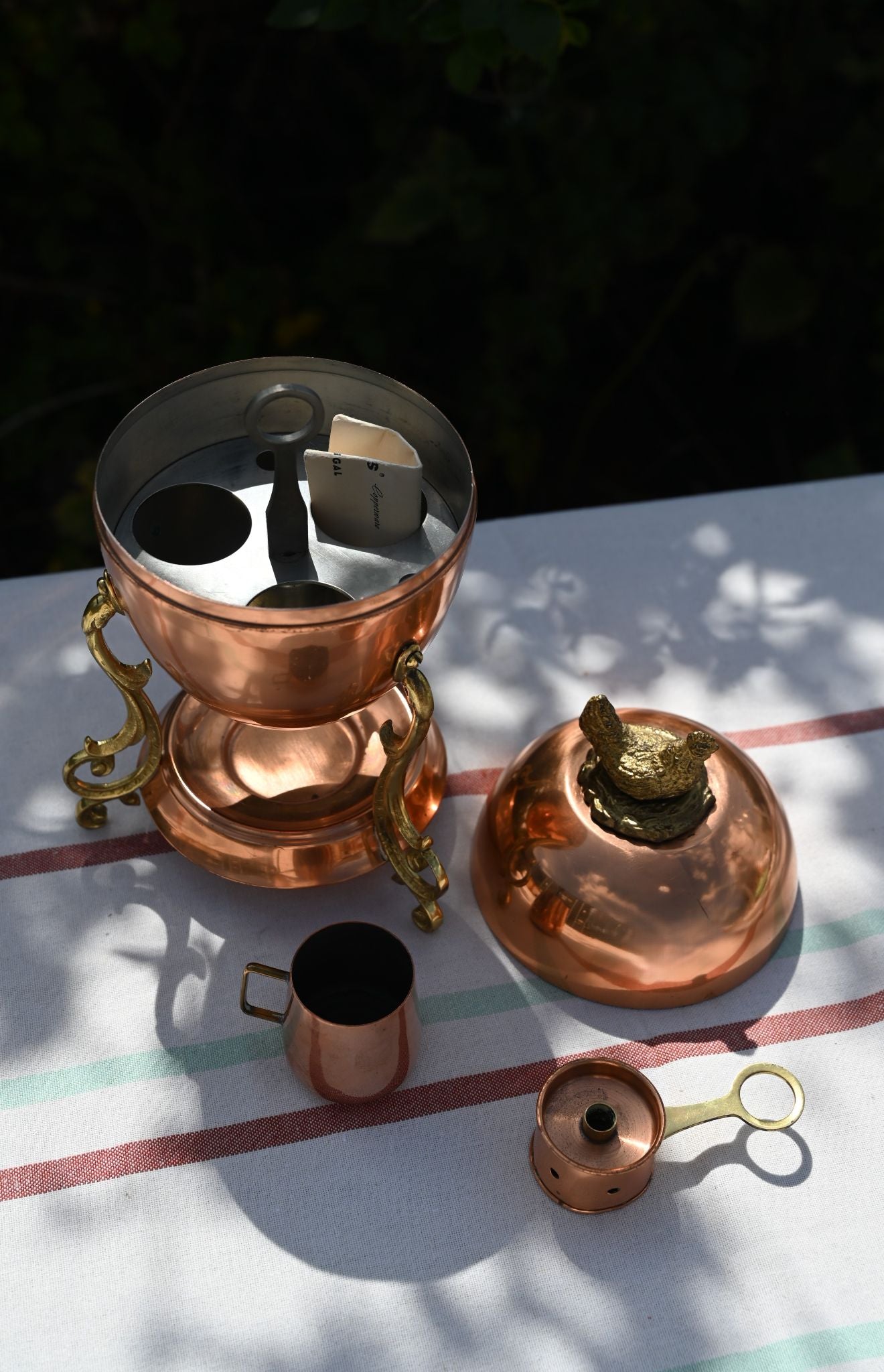 Vintage Victorian Copper Egg Boiler