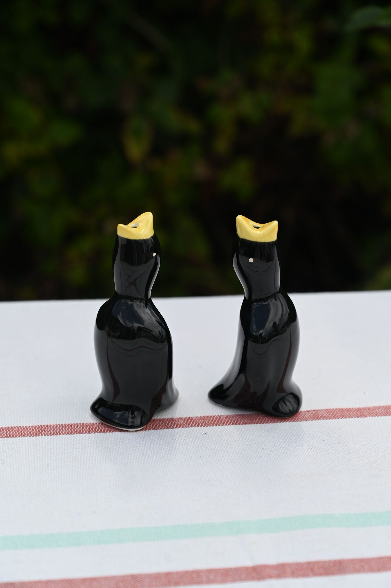 Set of Two Blackbird Pie Funnels
